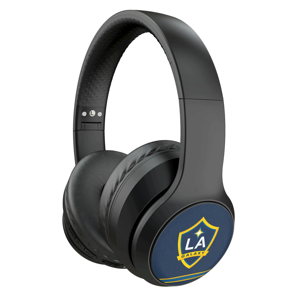 LA Galaxy Stripe Wireless Over-Ear Headphones With Case