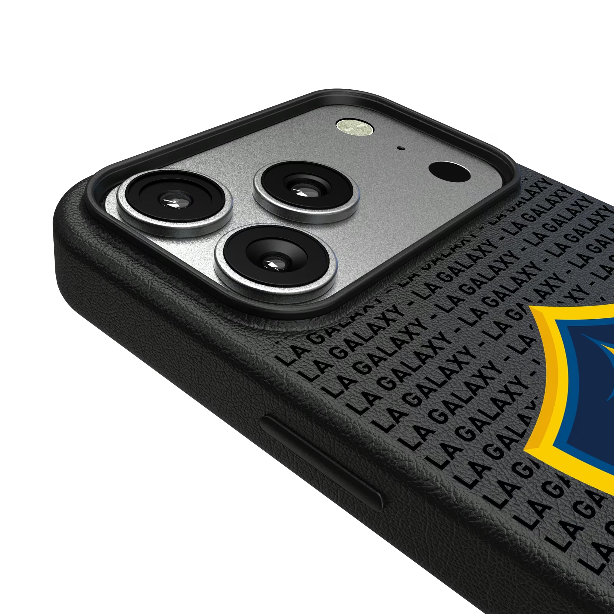 LA Galaxy Text Backdrop iPhone MagSafe Compatible Phone Case for Apple iPhone - Detail#Device_iPhone 17 Pro