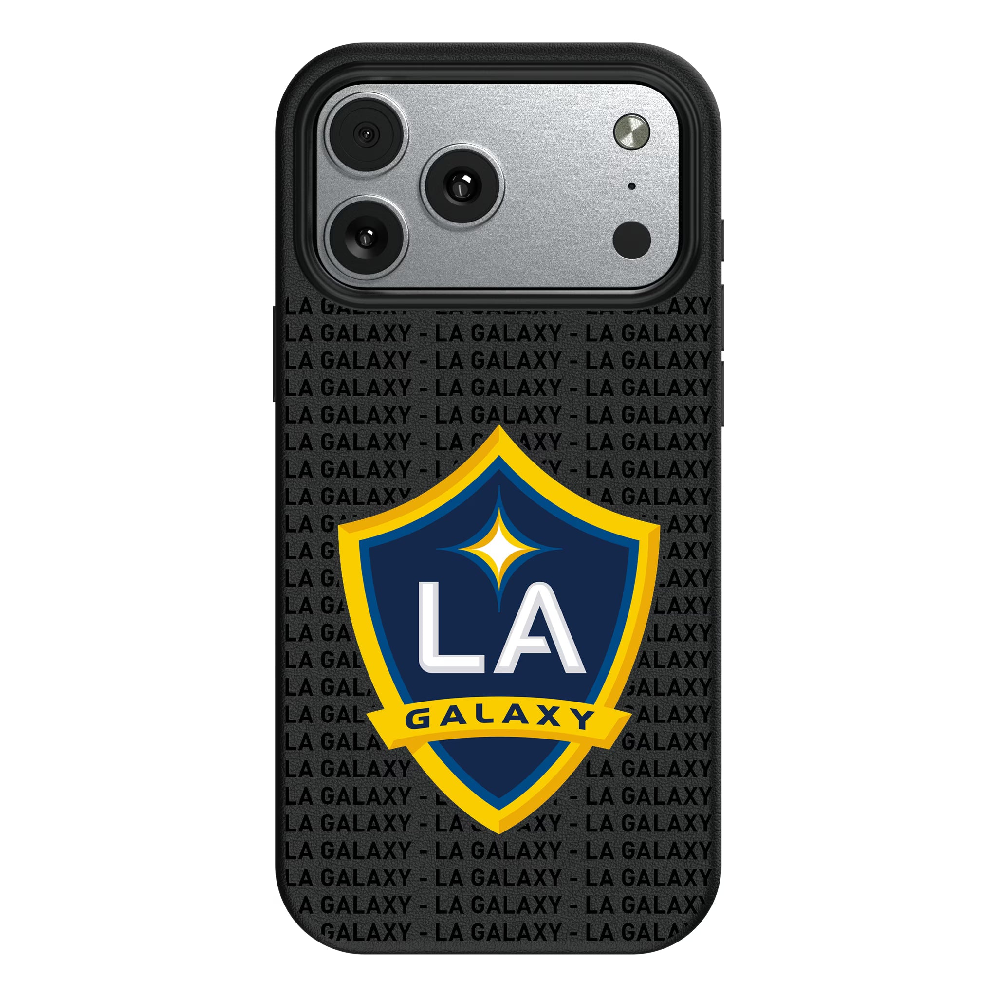 LA Galaxy Text Backdrop iPhone MagSafe Compatible Phone Case for Apple iPhone#Device_iPhone 17 Pro Max
