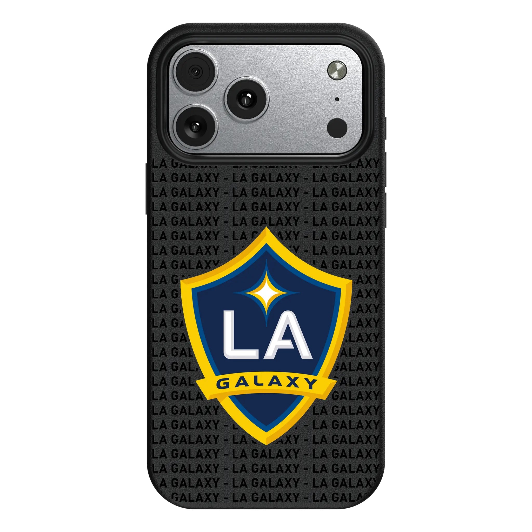 LA Galaxy Text Backdrop iPhone MagSafe Compatible Phone Case for Apple iPhone#Device_iPhone 17 Pro Max