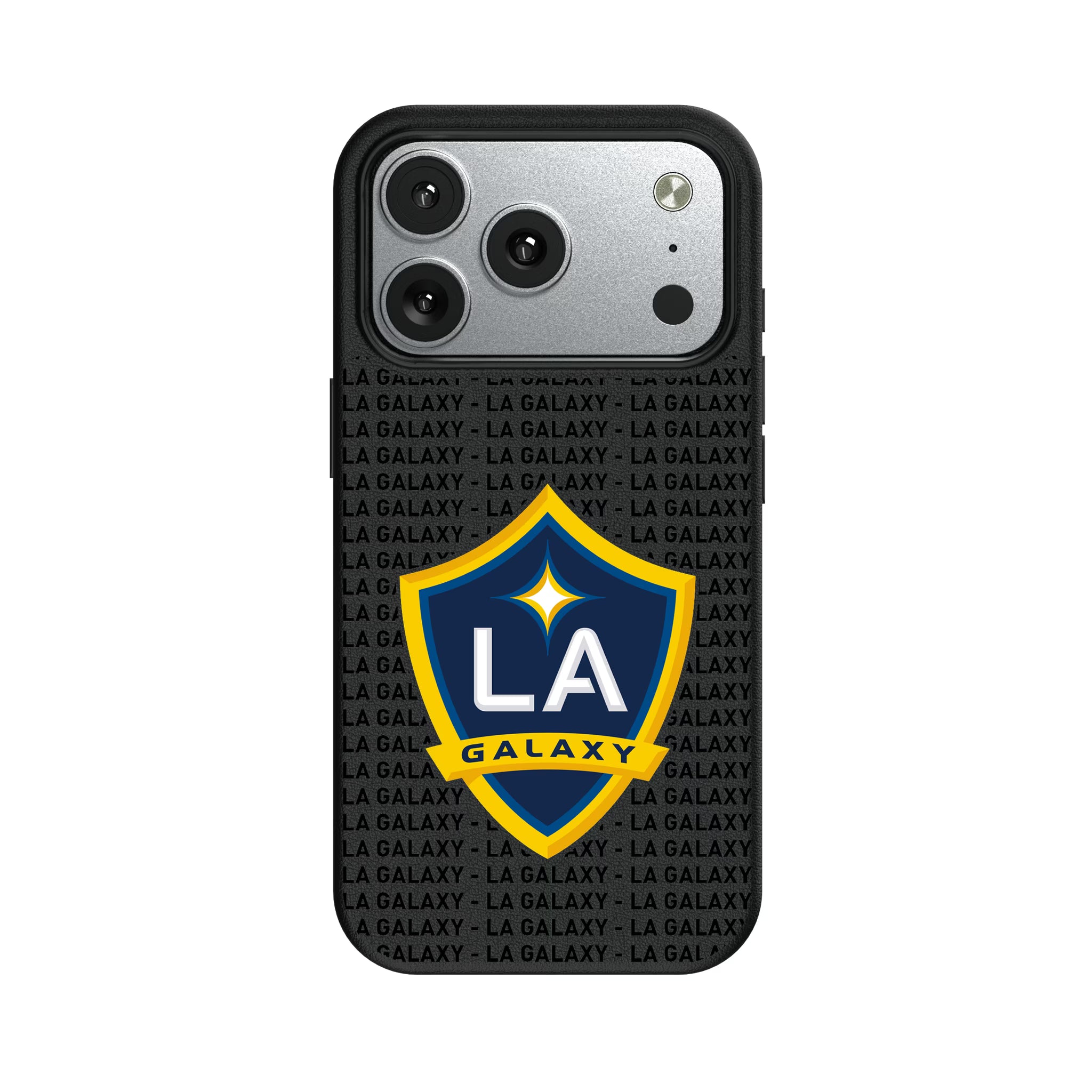 LA Galaxy Text Backdrop iPhone MagSafe Compatible Phone Case for Apple iPhone#Device_iPhone 17 Pro