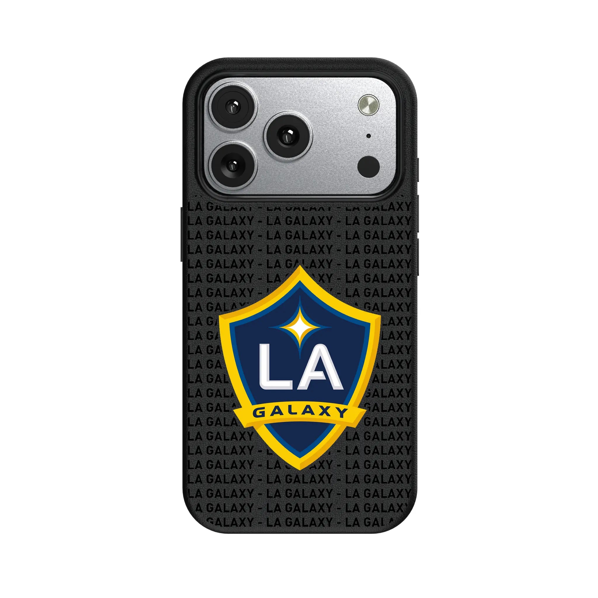 LA Galaxy Text Backdrop iPhone MagSafe Compatible Phone Case for Apple iPhone#Device_iPhone 17 Pro
