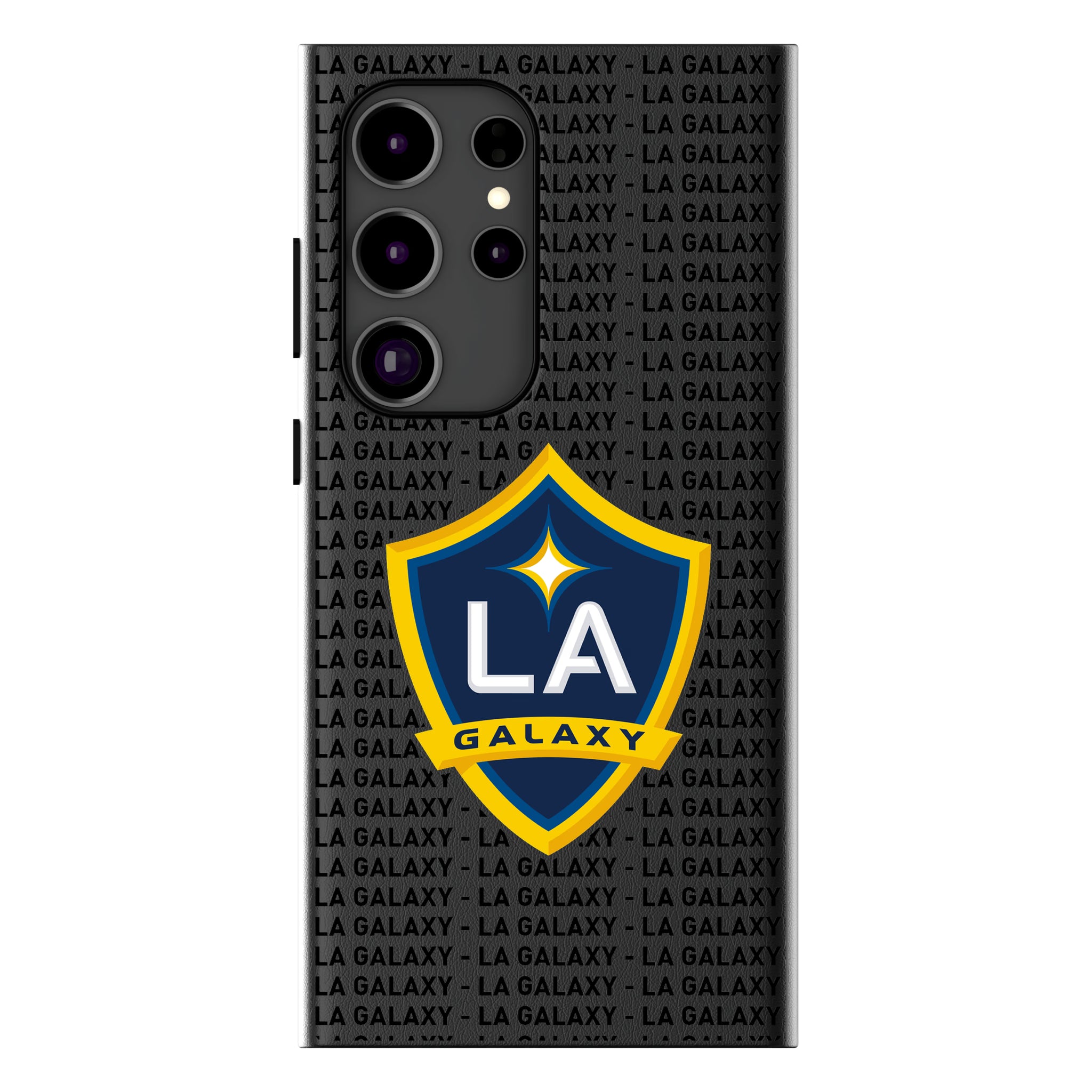 LA Galaxy Text Backdrop Galaxy MagSafe Compatible Phone Case for Samsung Galaxy
