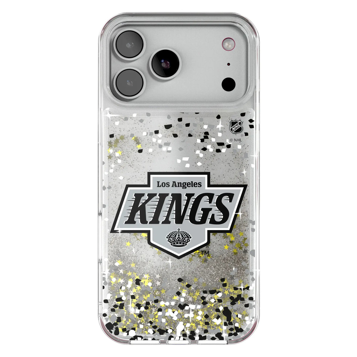 LA Kings Confetti Glitter Phone Case for Apple iPhone