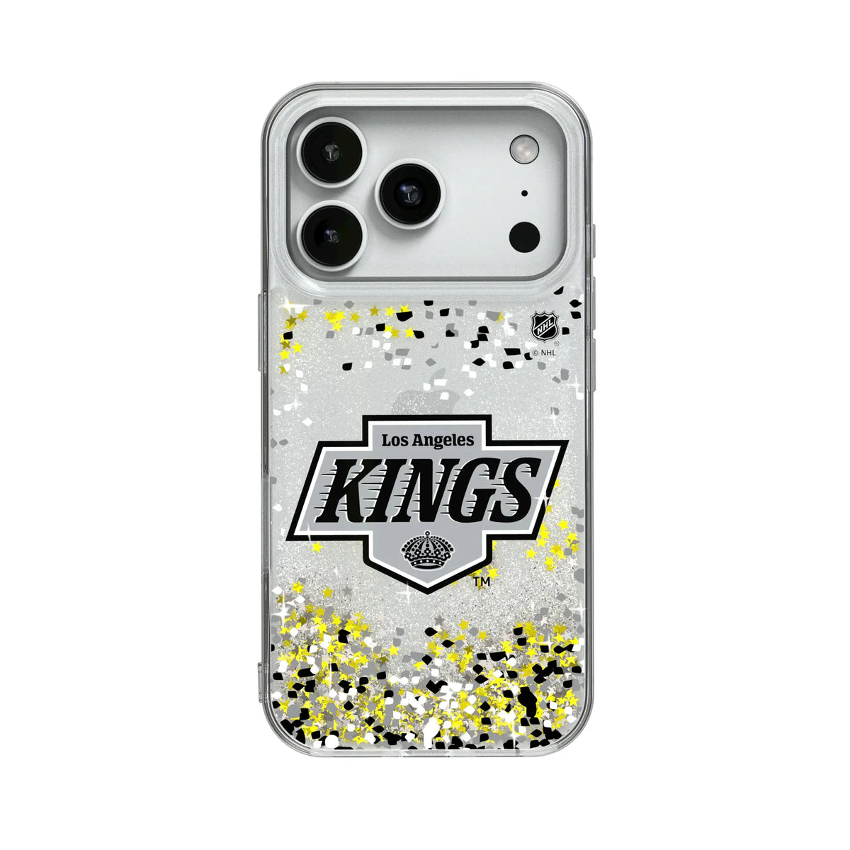 LA Kings Confetti Glitter Phone Case for Apple iPhone