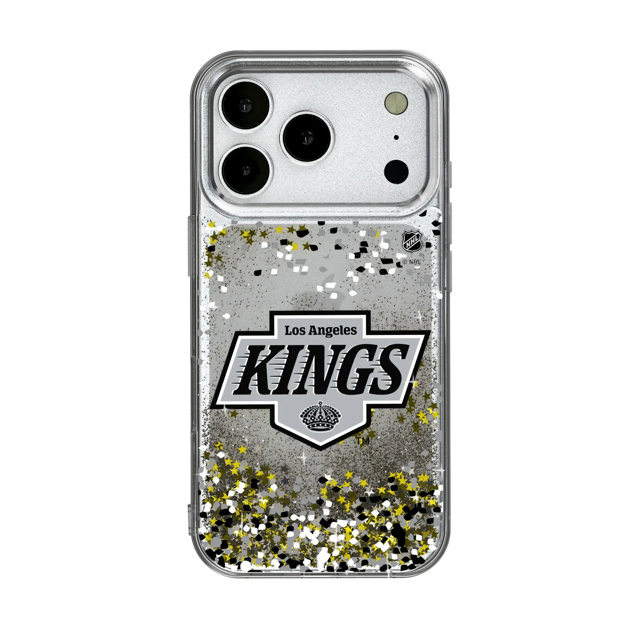 LA Kings Confetti iPhone Glitter Phone Case for Apple iPhone