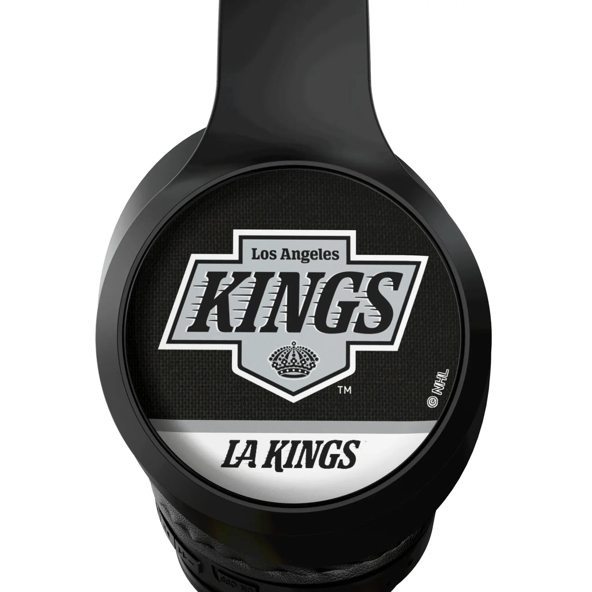 LA Kings Endzone Solid Wireless Over-Ear Headphones With Case - Detail