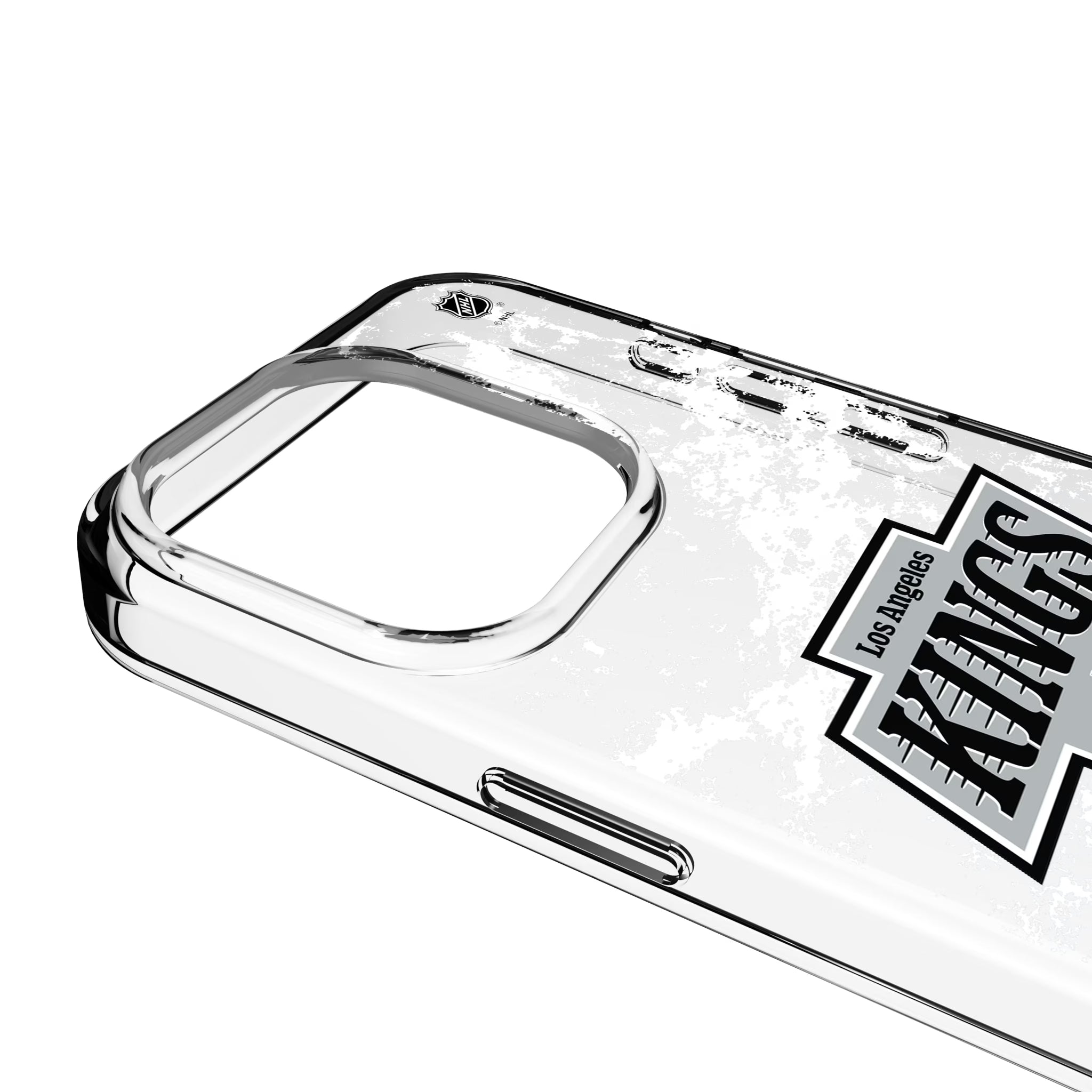 LA Kings Ice Stripe iPhone Clear Phone Case for Apple iPhone - Detail