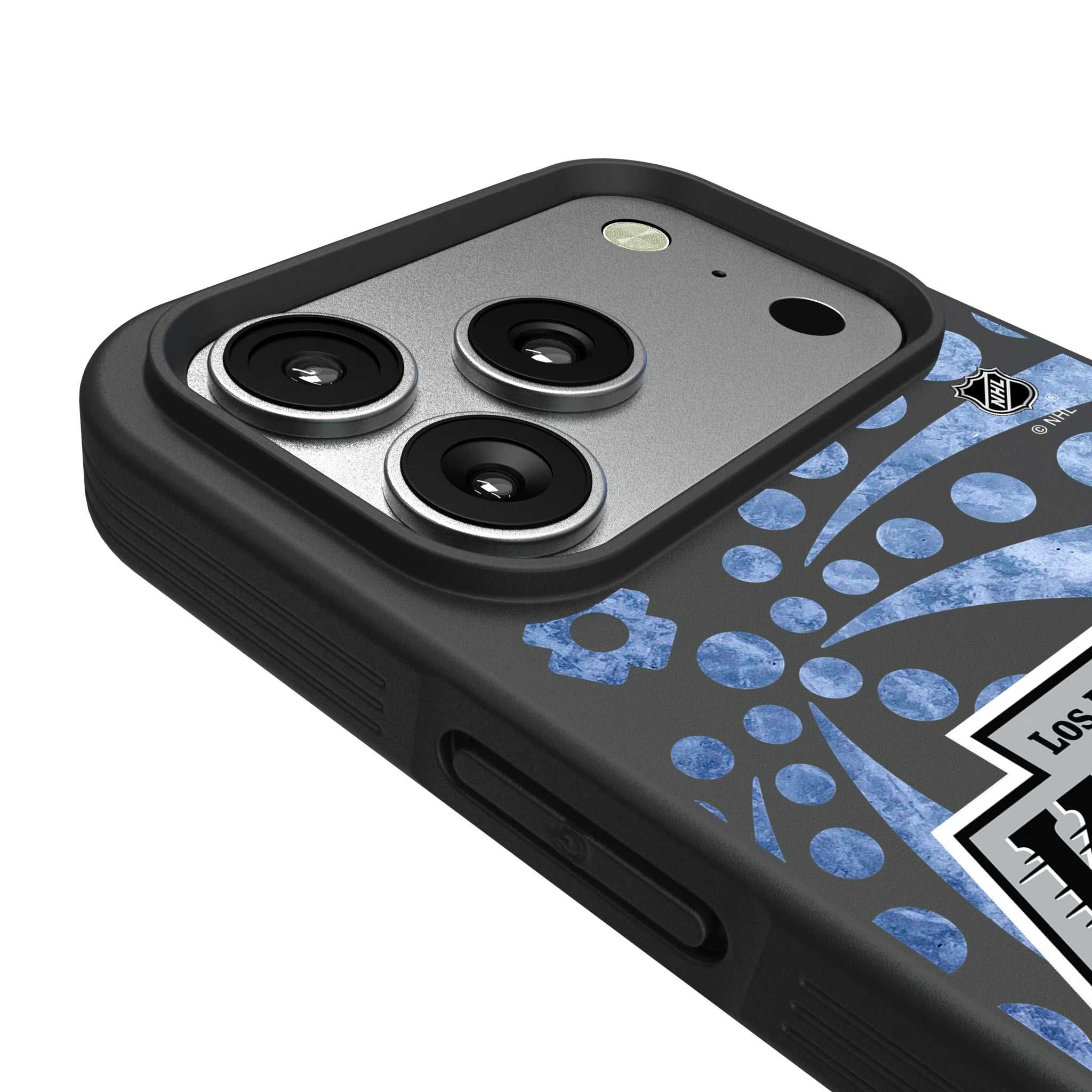 LA Kings Ice Tilt iPhone Bump Phone Case for Apple iPhone - Detail#Device_iPhone 17 Pro