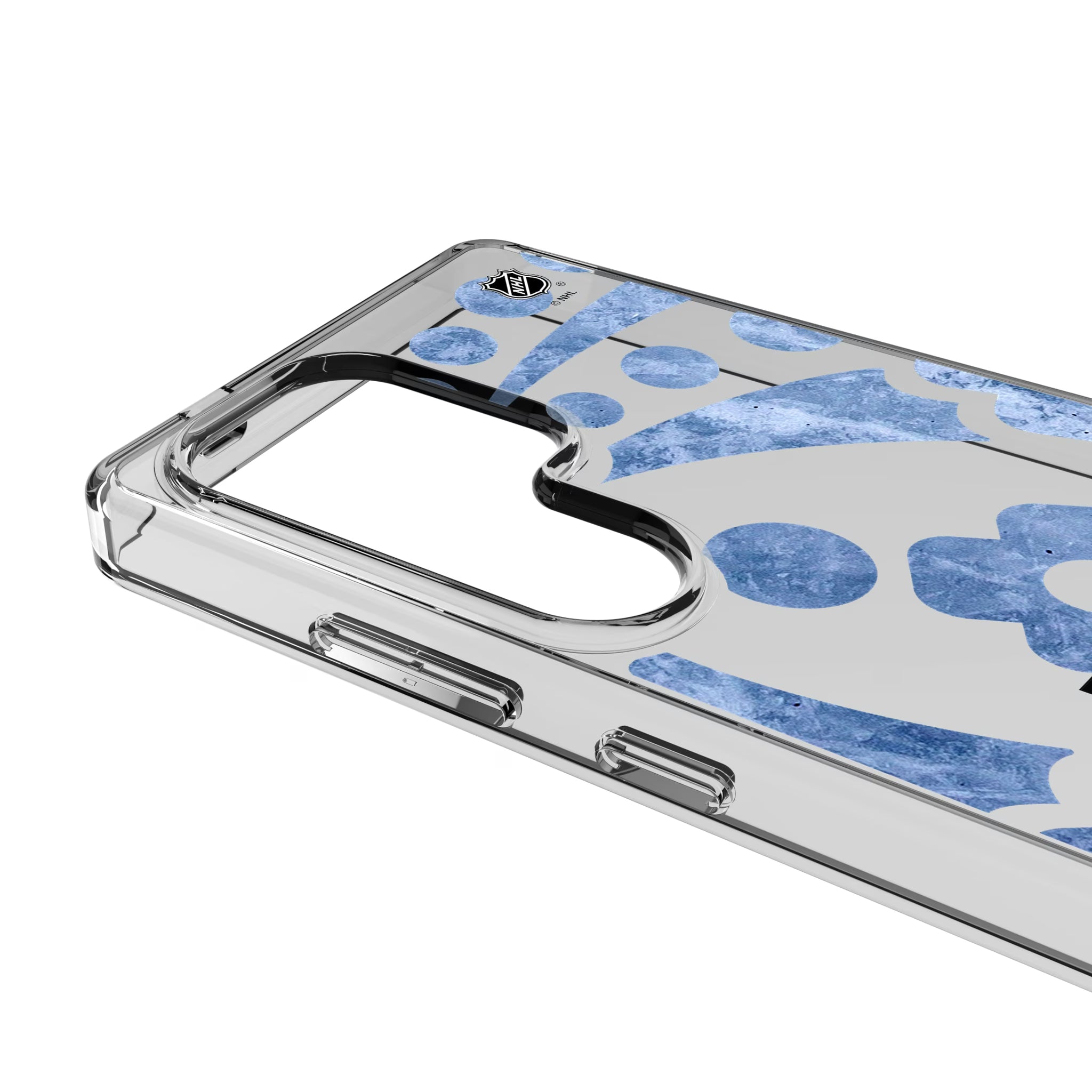 LA Kings Ice Tilt Galaxy Clear Phone Case for Samsung Galaxy - Detail