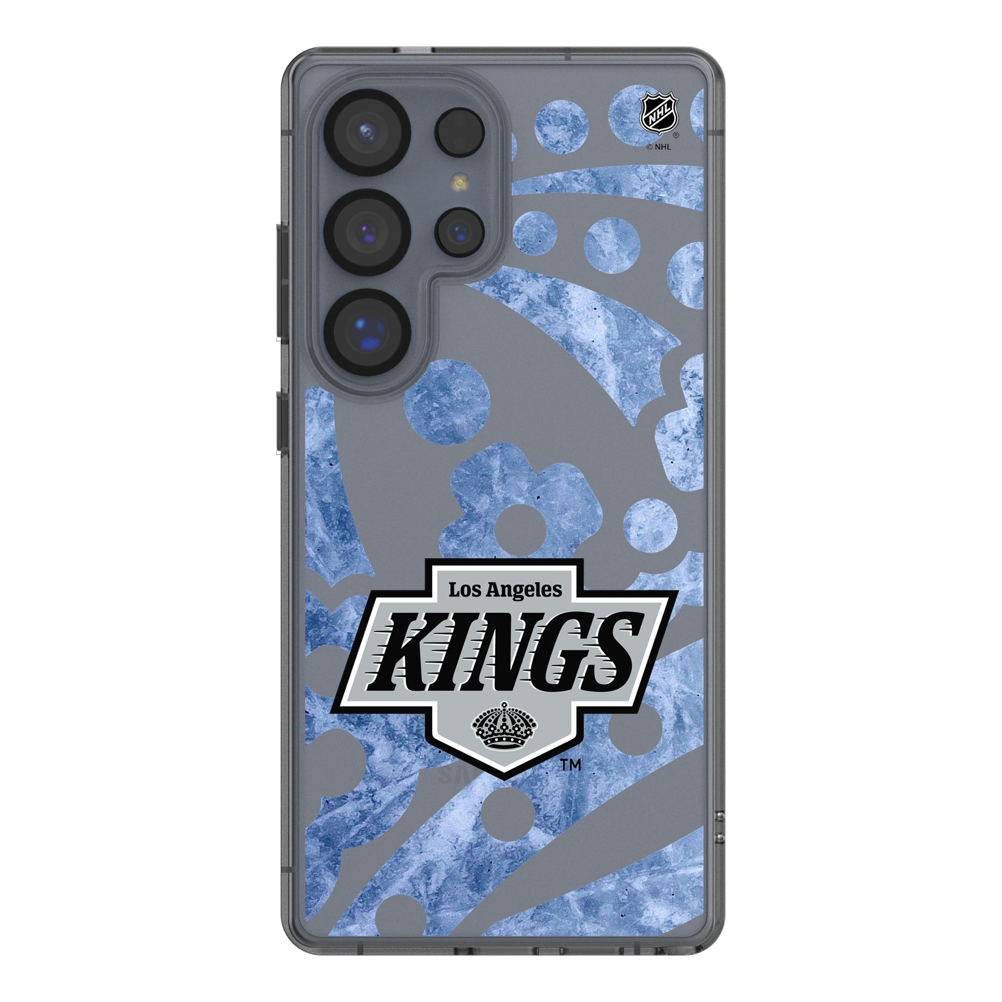 LA Kings Ice Tilt Galaxy Clear Phone Case for Samsung Galaxy