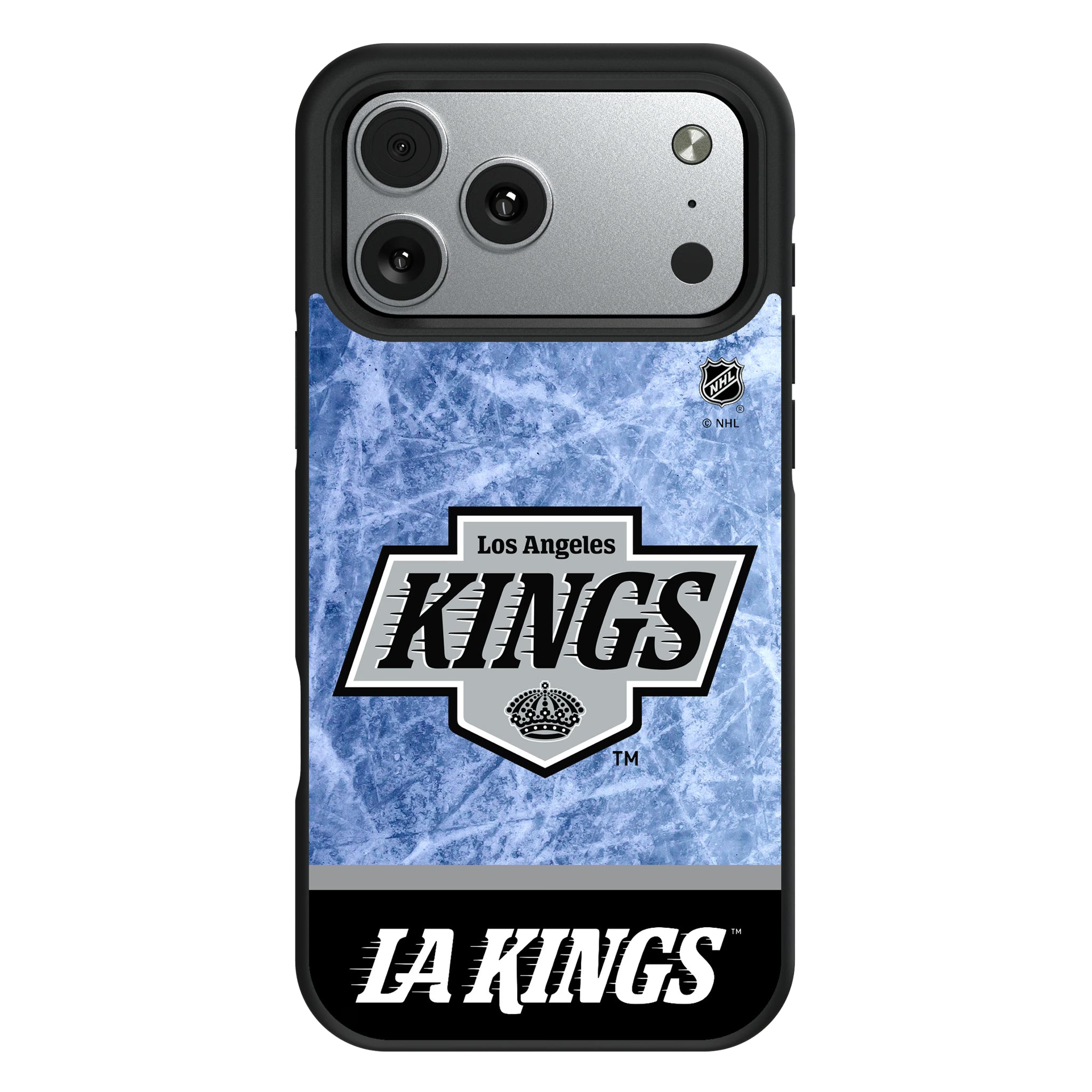 LA Kings Ice Wordmark iPhone Bump Phone Case for Apple iPhone#Device_iPhone 17 Pro Max