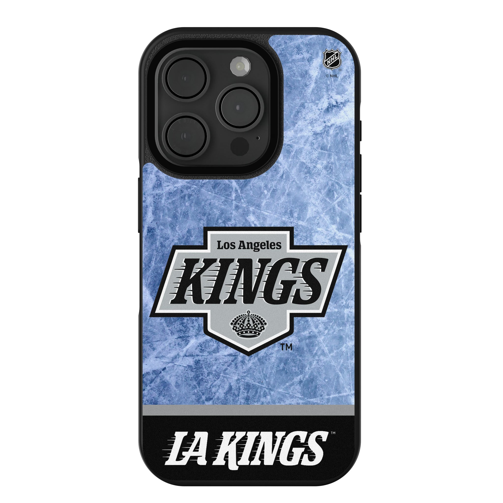 LA Kings Ice Wordmark iPhone Bump Phone Case for Apple iPhone