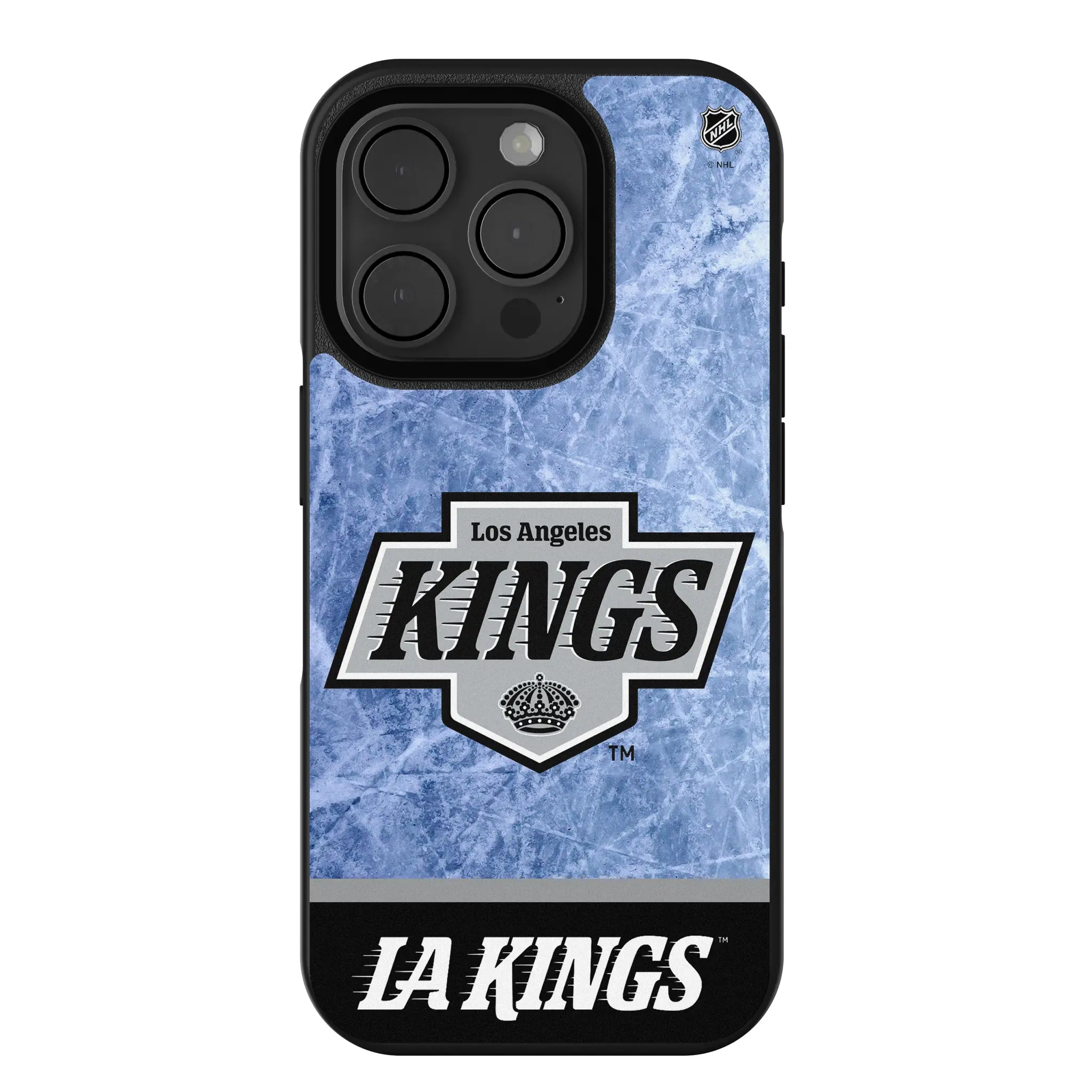 LA Kings Ice Wordmark iPhone Bump Phone Case for Apple iPhone