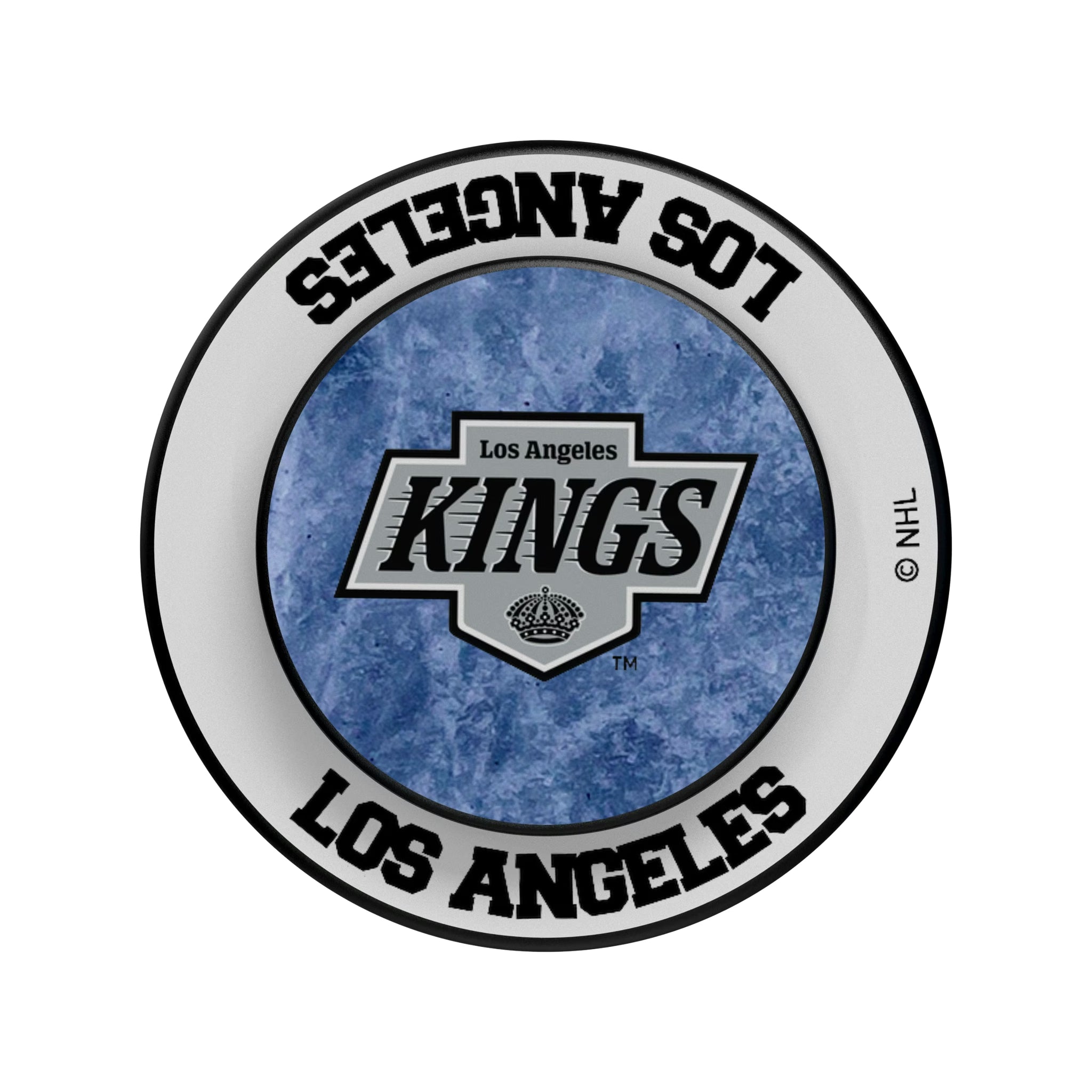 LA Kings Ice Wordmark Popsockets Round Magnetic
