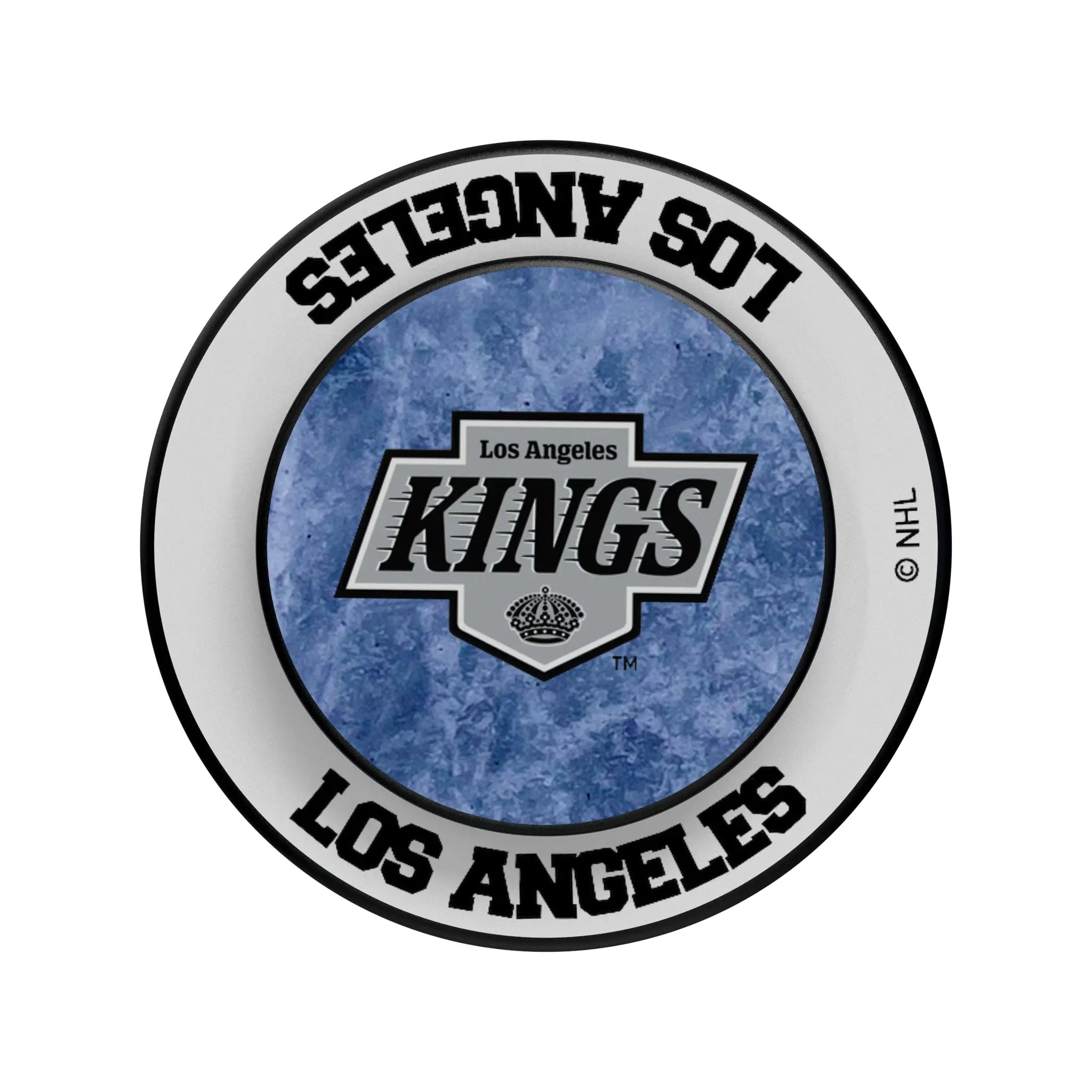 LA Kings Ice Wordmark Popsockets Round Magnetic