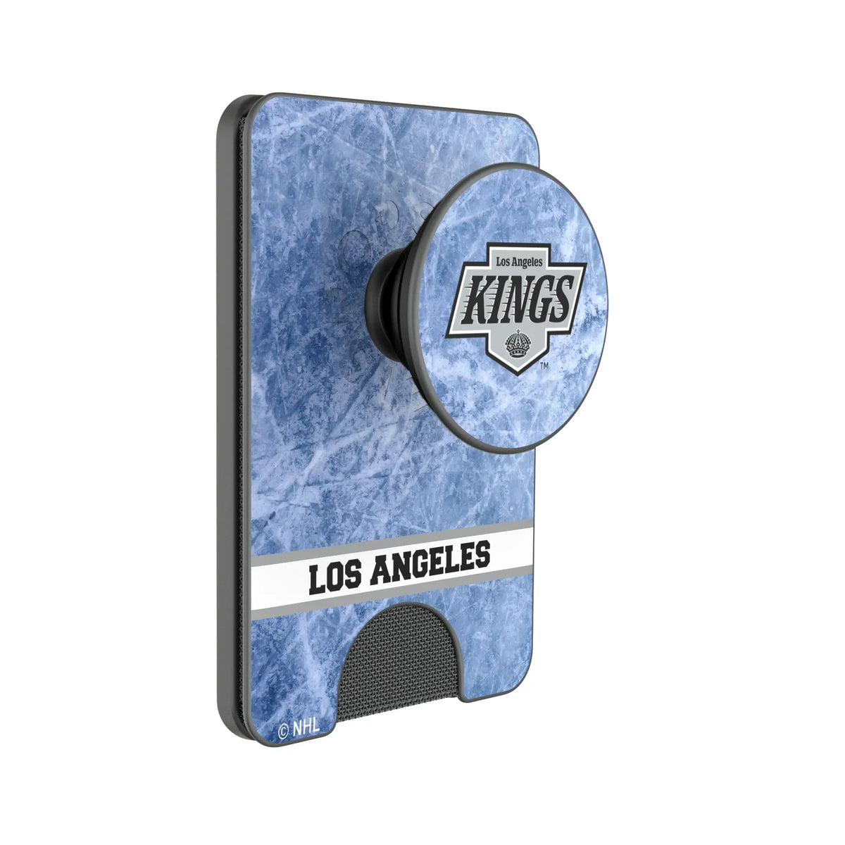 LA Kings Ice Wordmark Popsockets Wallet Magnetic