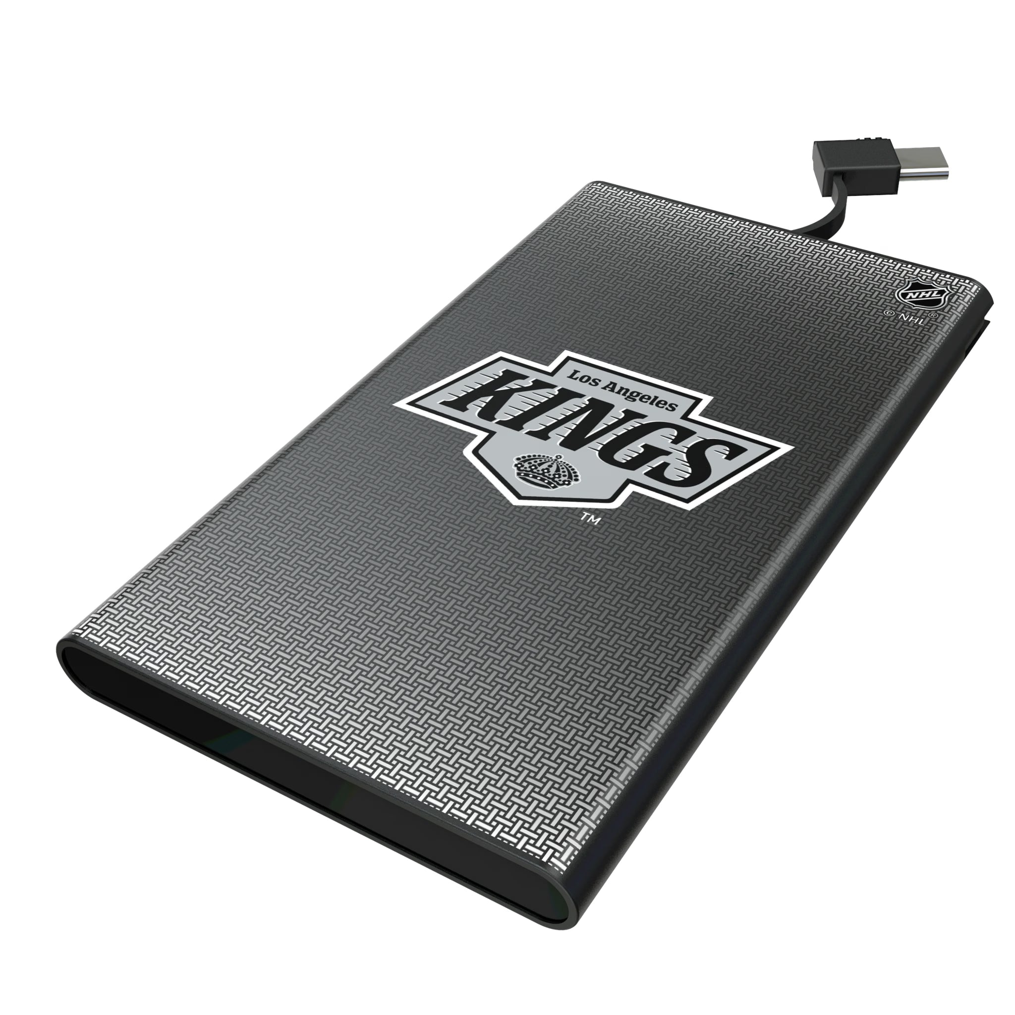 LA Kings Linen 5000mAh Flat Powerbank