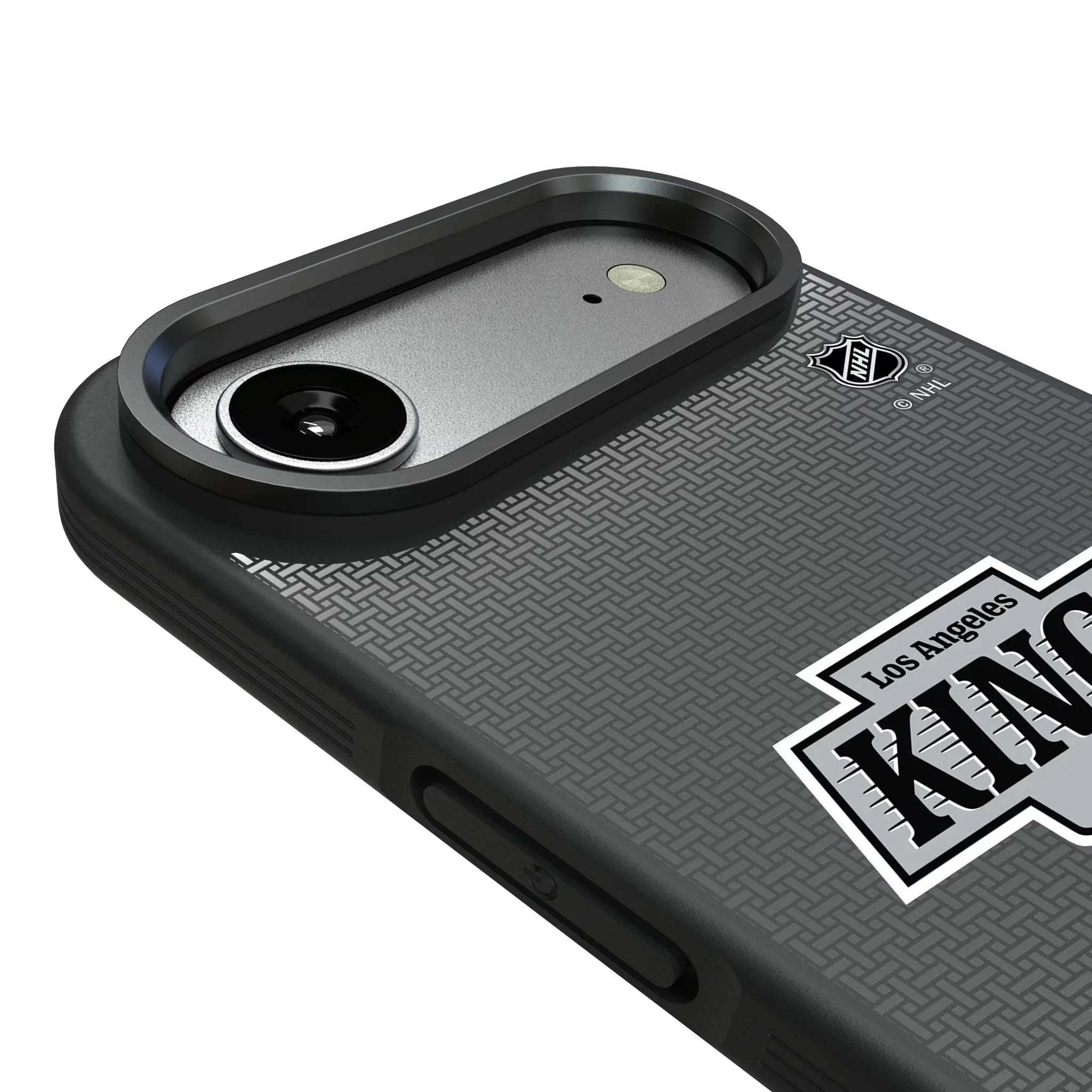 LA Kings Linen iPhone Bump Phone Case for Apple iPhone - Detail#Device_iPhone Air