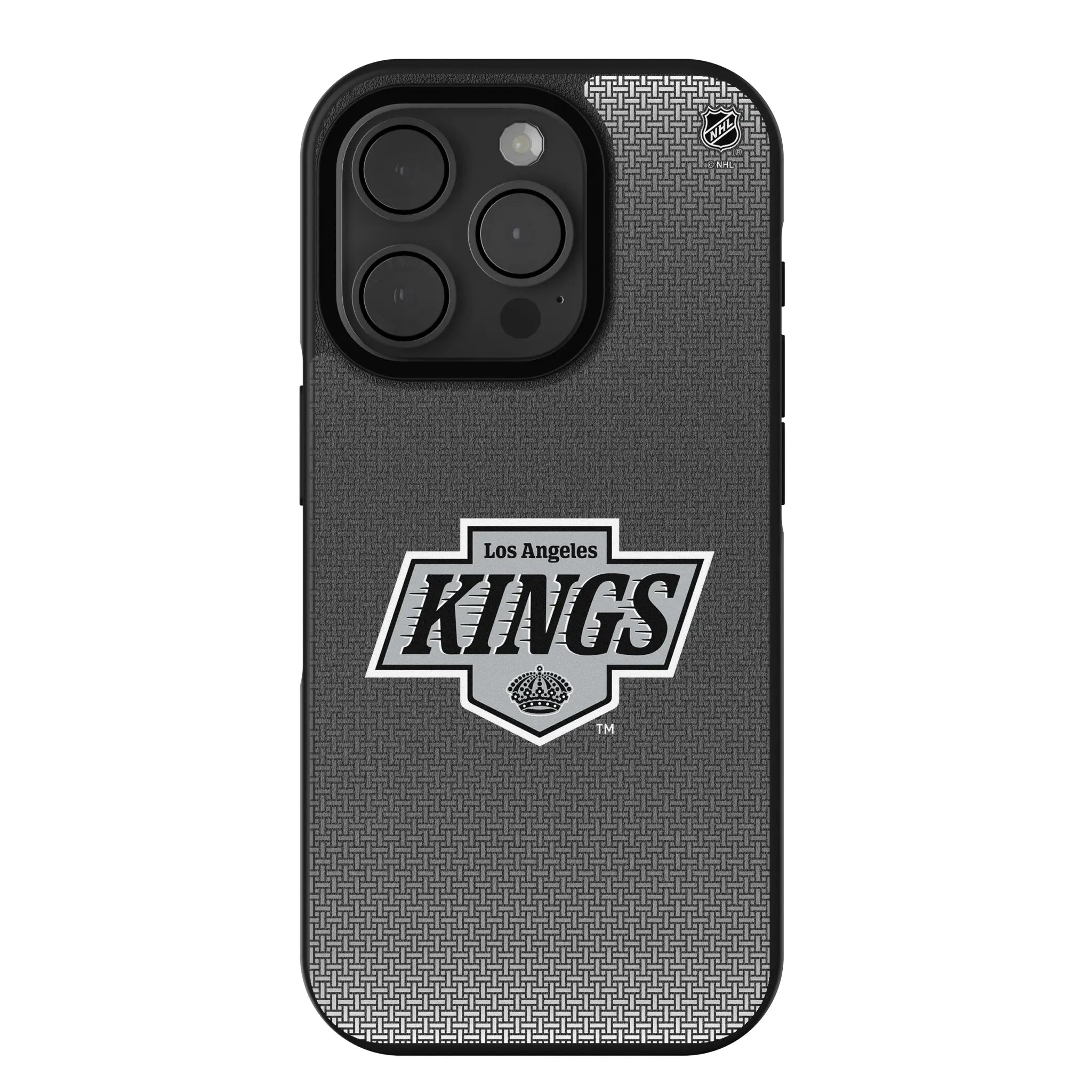 LA Kings Linen iPhone Bump Phone Case for Apple iPhone