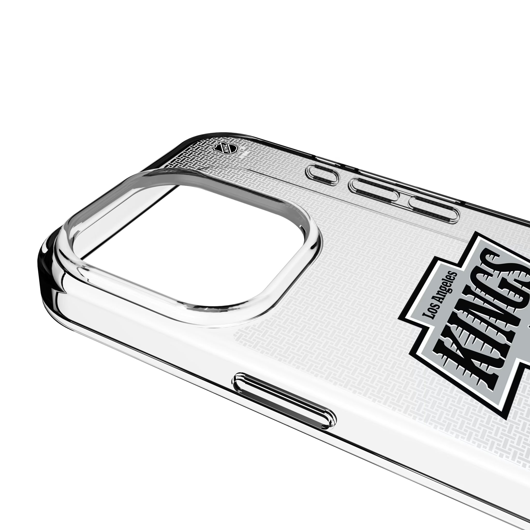 LA Kings Linen iPhone Clear Phone Case for Apple iPhone - Detail