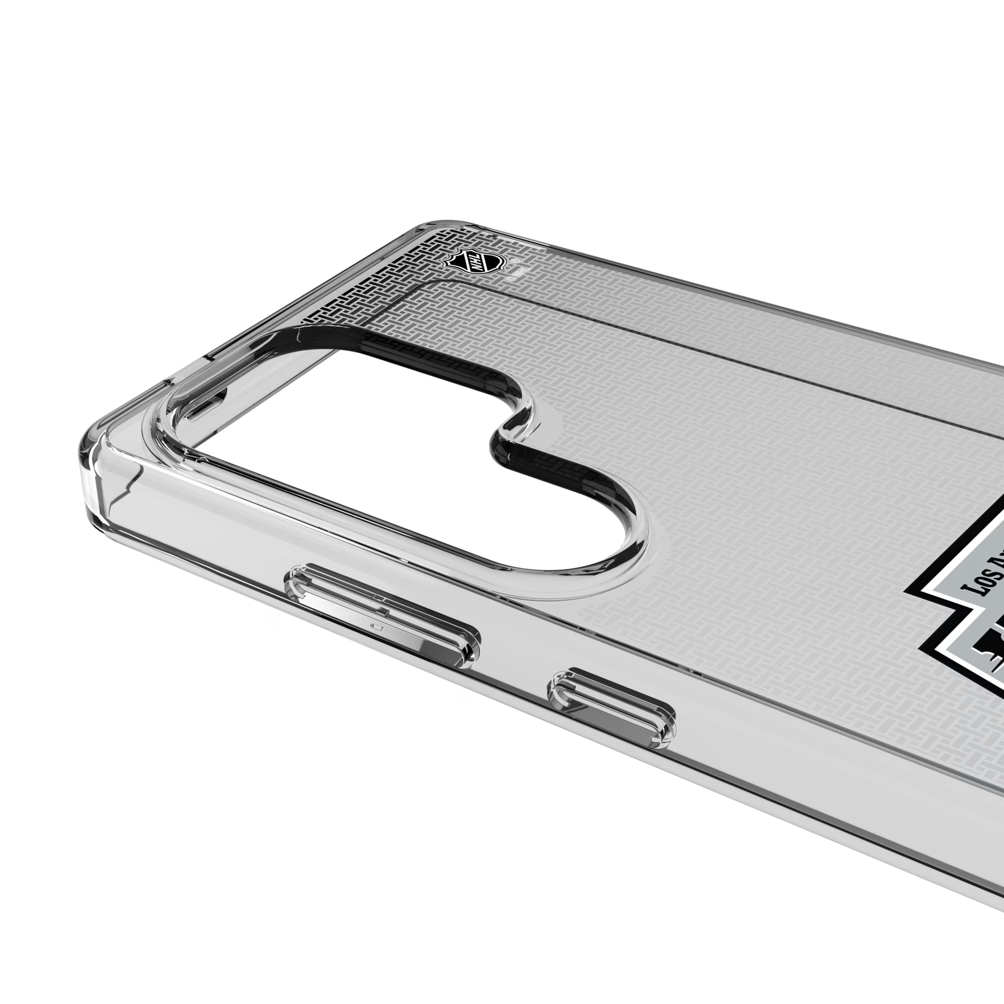 LA Kings Linen Galaxy Clear Phone Case for Samsung Galaxy - Detail