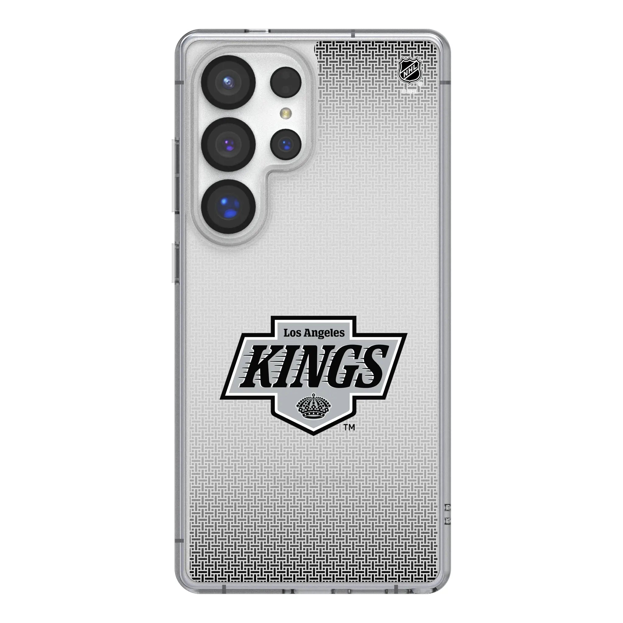 LA Kings Linen Galaxy Clear Phone Case for Samsung Galaxy#Device_Galaxy S25 Ultra