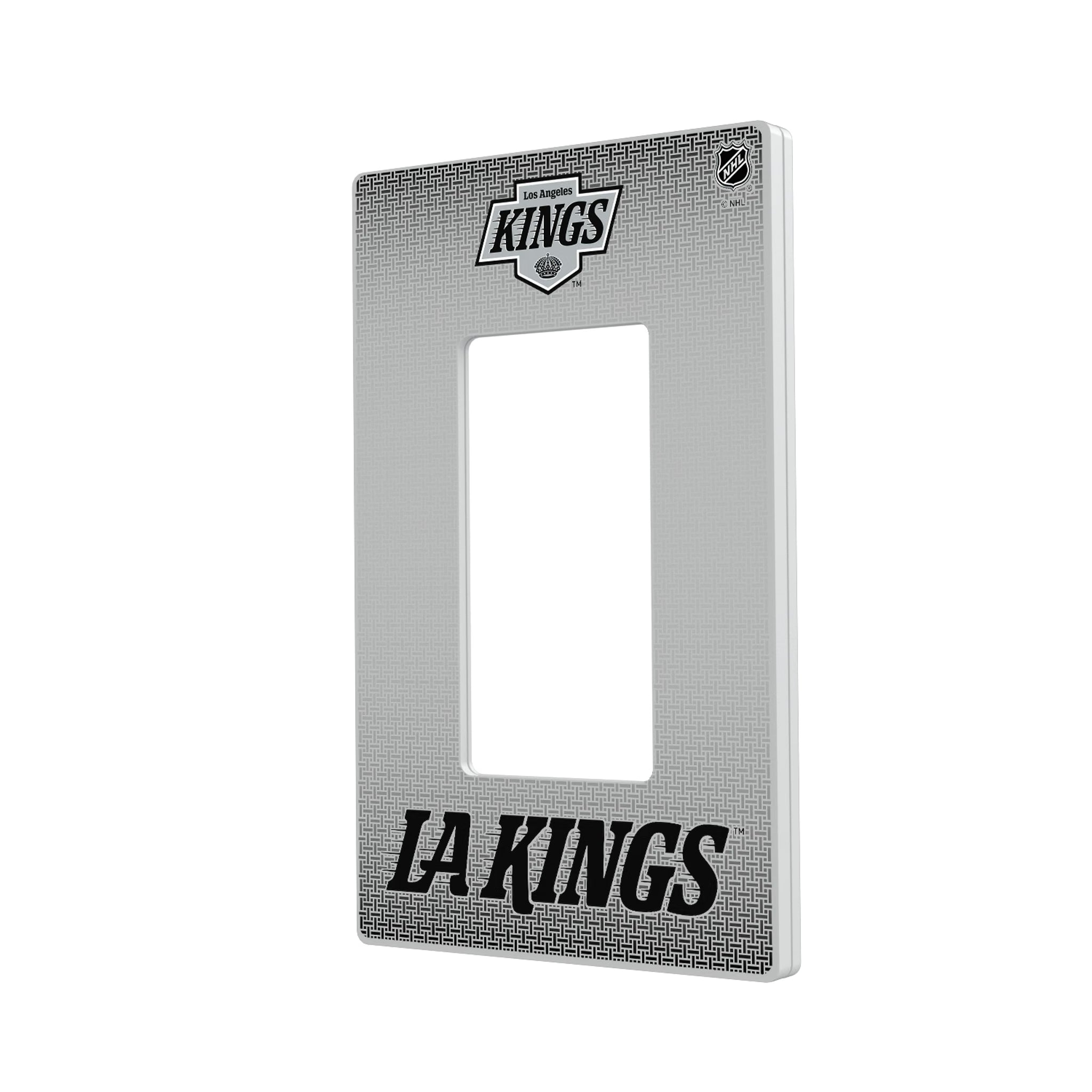 LA Kings Linen Hidden-Screw Light Switch Plate#Style_Single Rocker