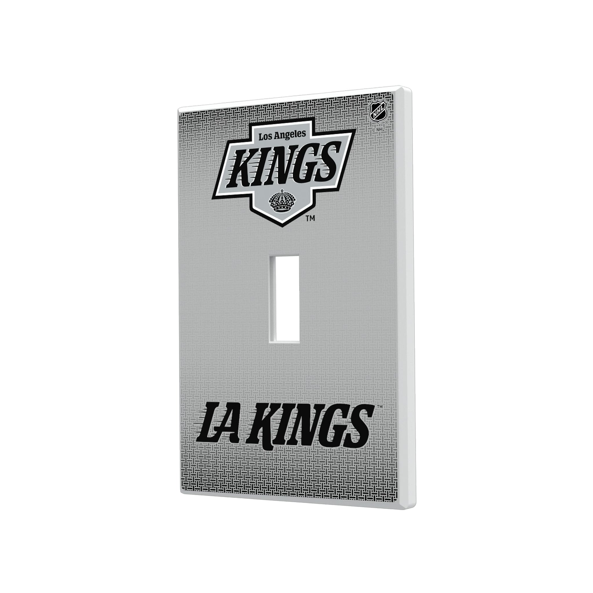 LA Kings Linen Hidden-Screw Light Switch Plate#Style_Single Toggle