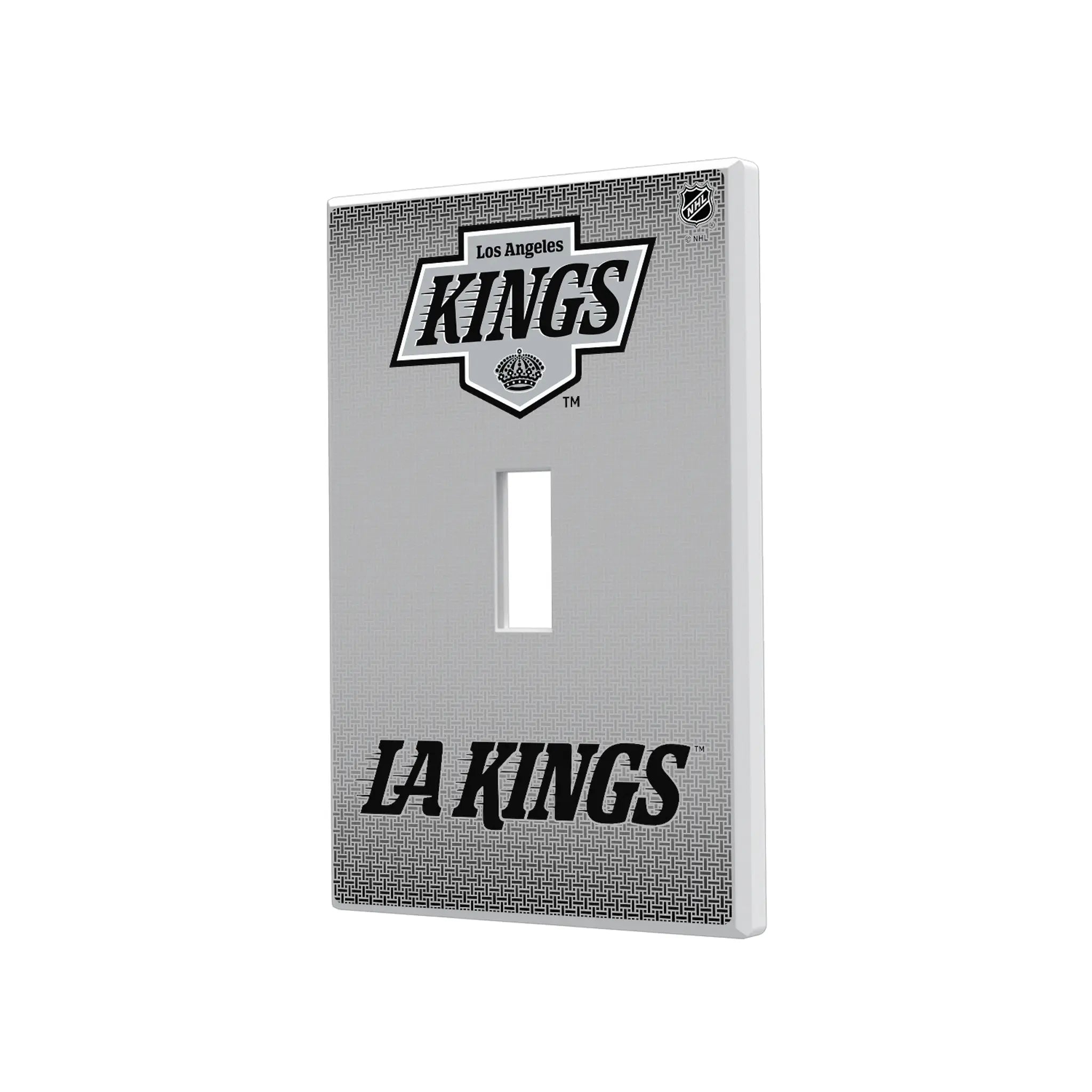 LA Kings Linen Hidden-Screw Light Switch Plate#Style_Single Toggle
