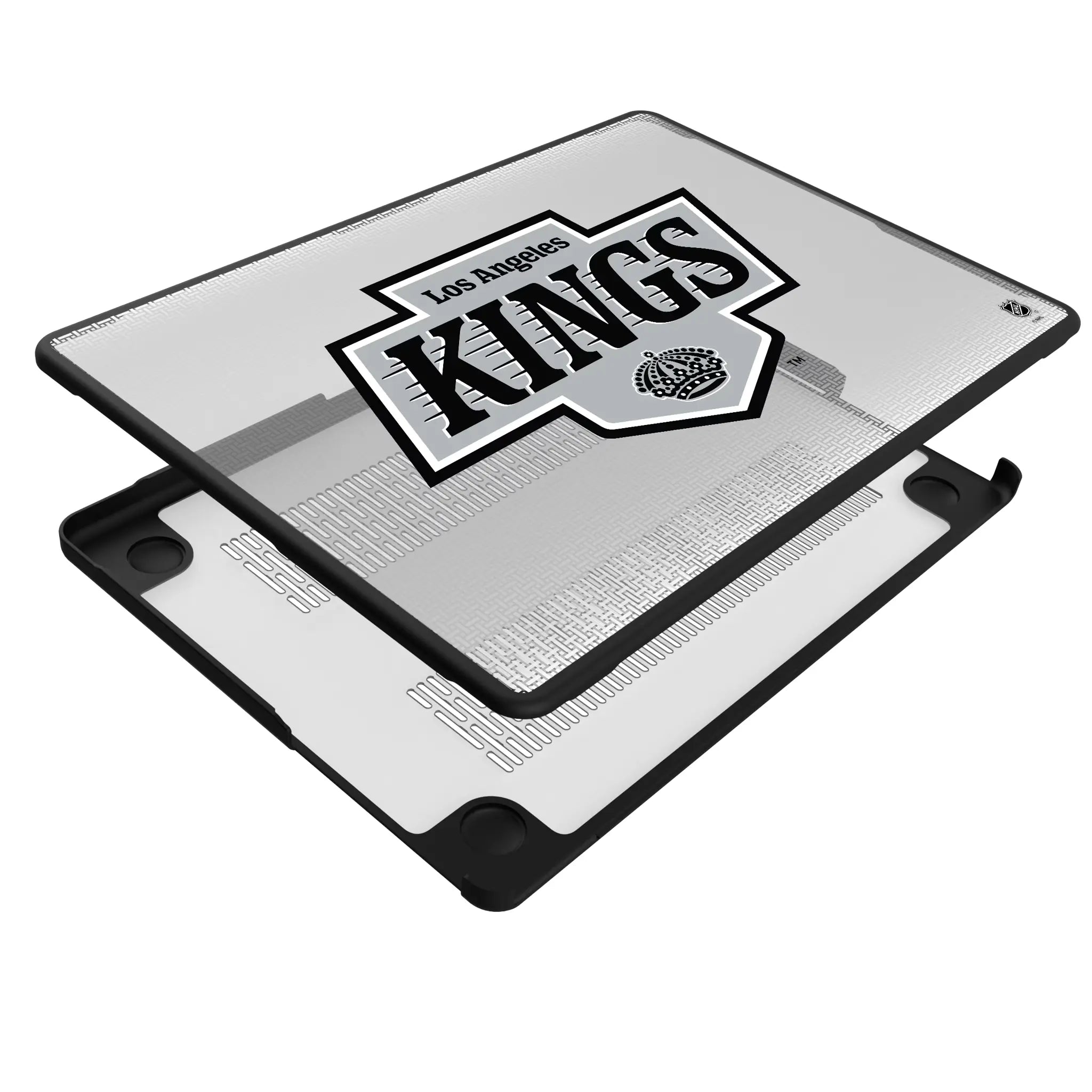 LA Kings Linen MacBook Laptop Case for Apple MacBook - Isometric View