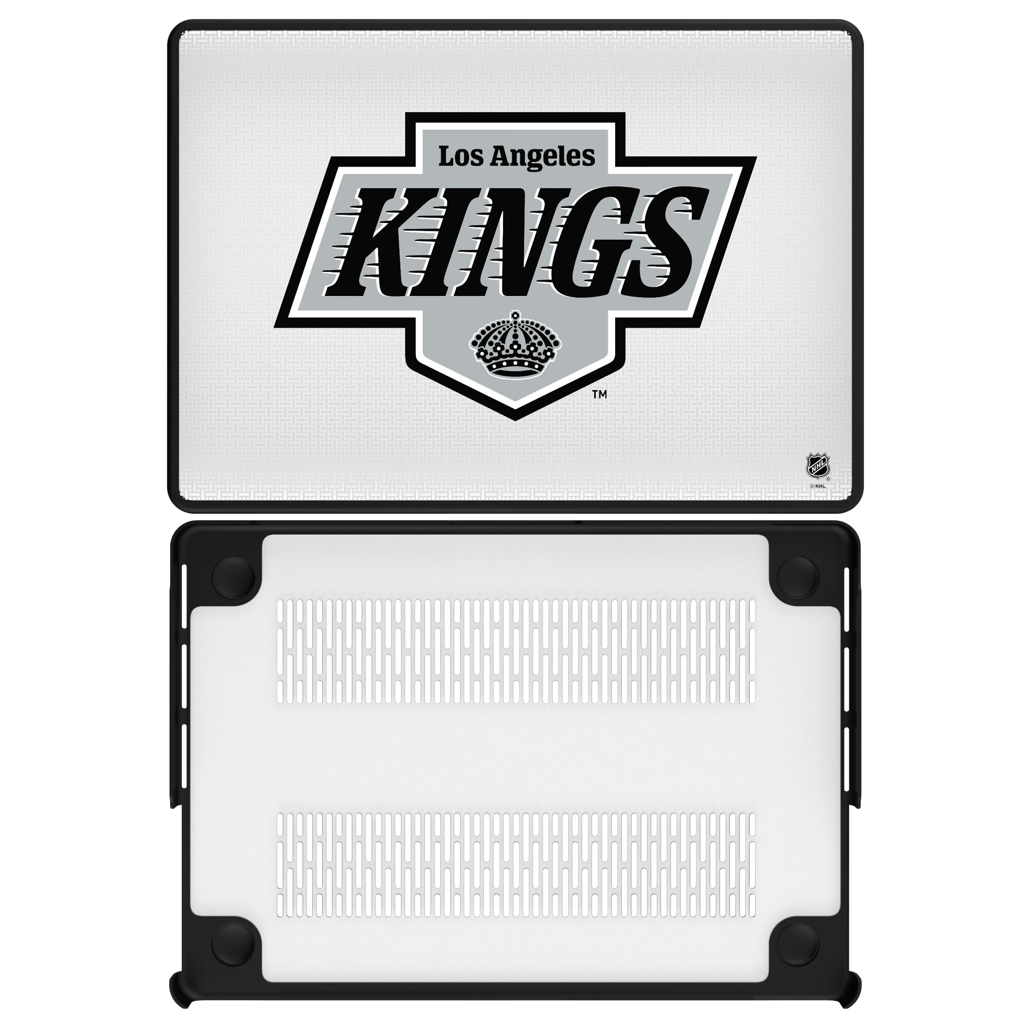 LA Kings Linen MacBook Laptop Case for Apple MacBook#Device_MacBook Pro (14-inch, 2021) / MacBook Pro (14-inch, 2023) / MacBook Pro (14-inch, 2024)