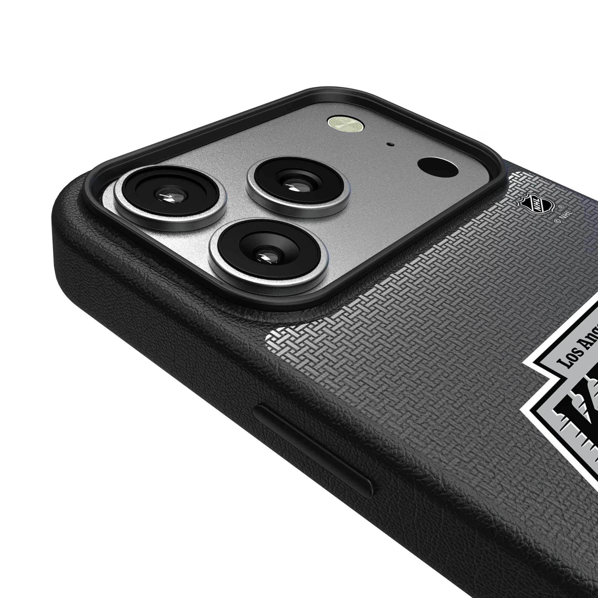 LA Kings Linen iPhone MagSafe Compatible Phone Case for Apple iPhone - Detail#Device_iPhone 17 Pro