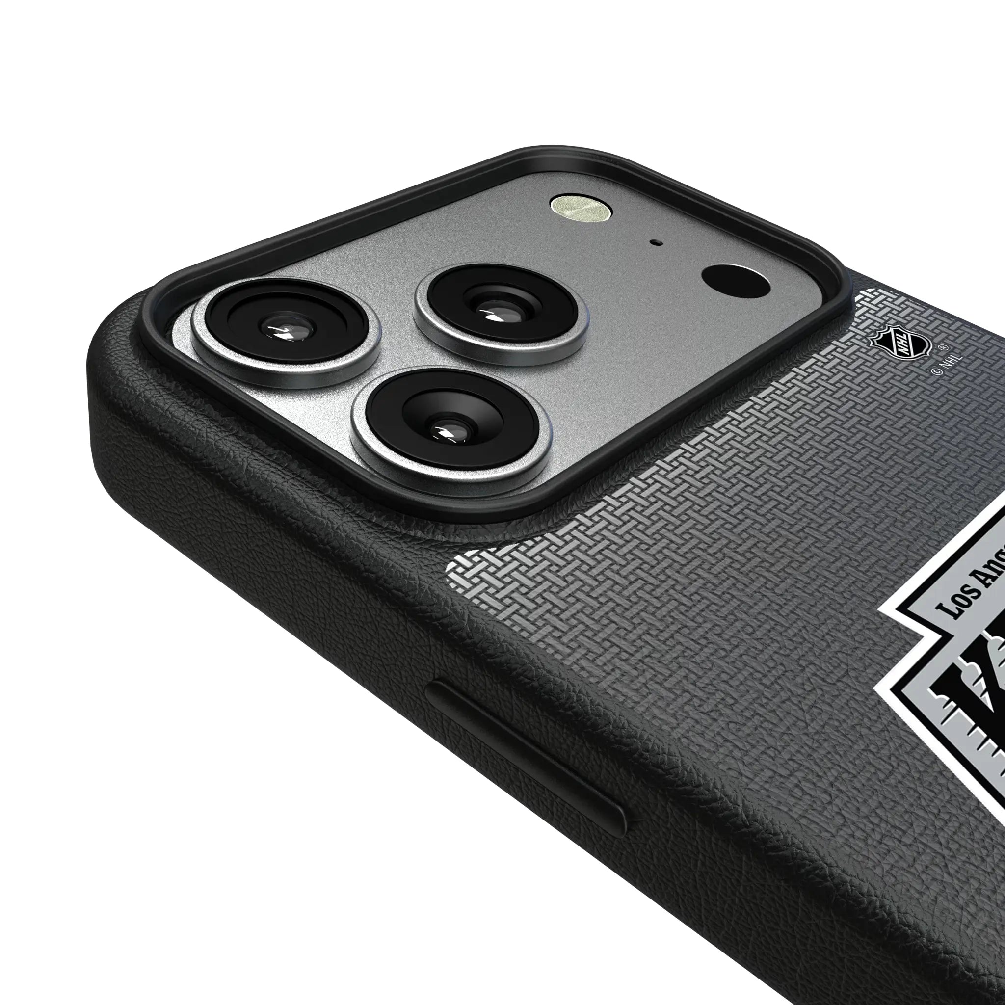 LA Kings Linen iPhone MagSafe Compatible Phone Case for Apple iPhone - Detail#Device_iPhone 17 Pro