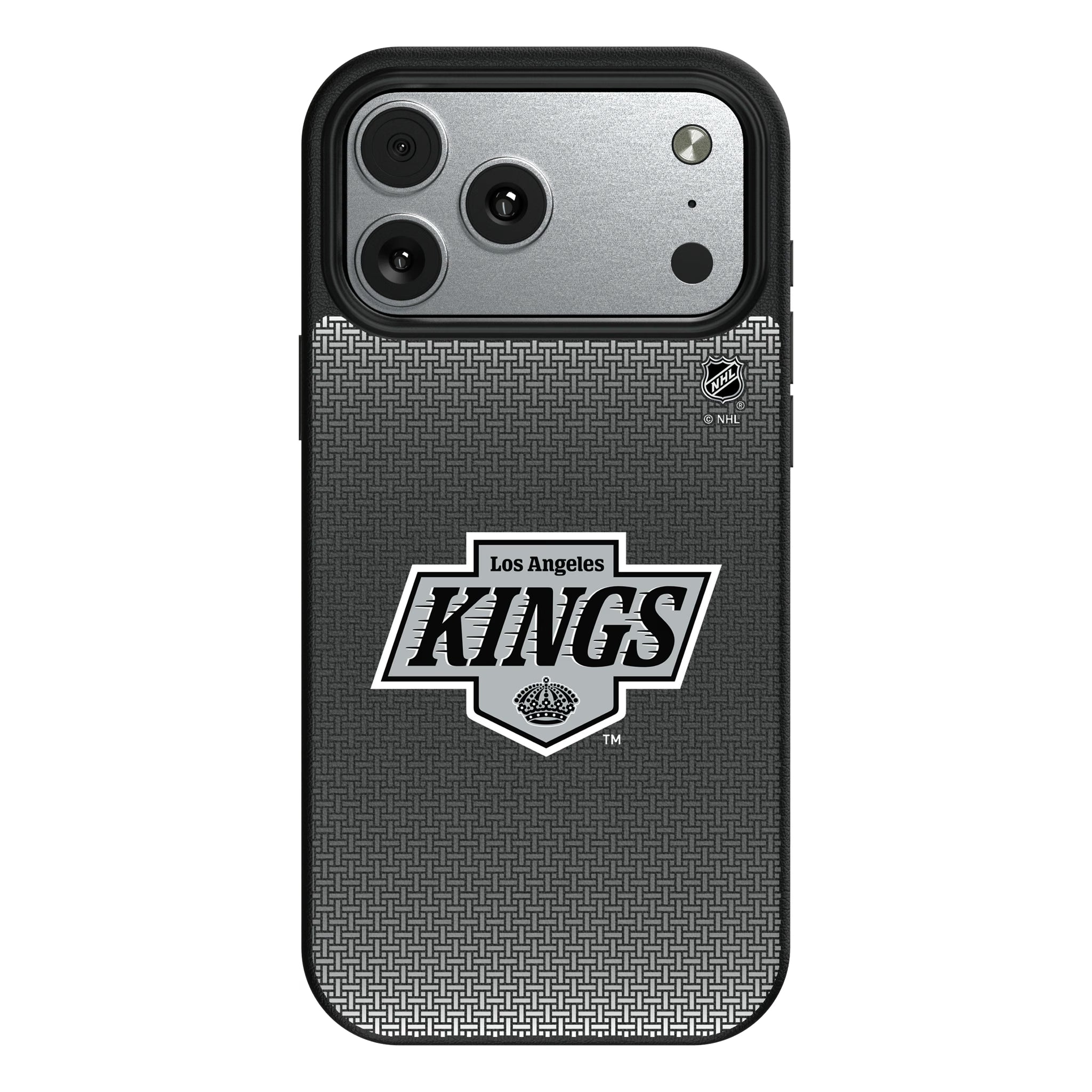 LA Kings Linen iPhone MagSafe Compatible Phone Case for Apple iPhone#Device_iPhone 17 Pro Max
