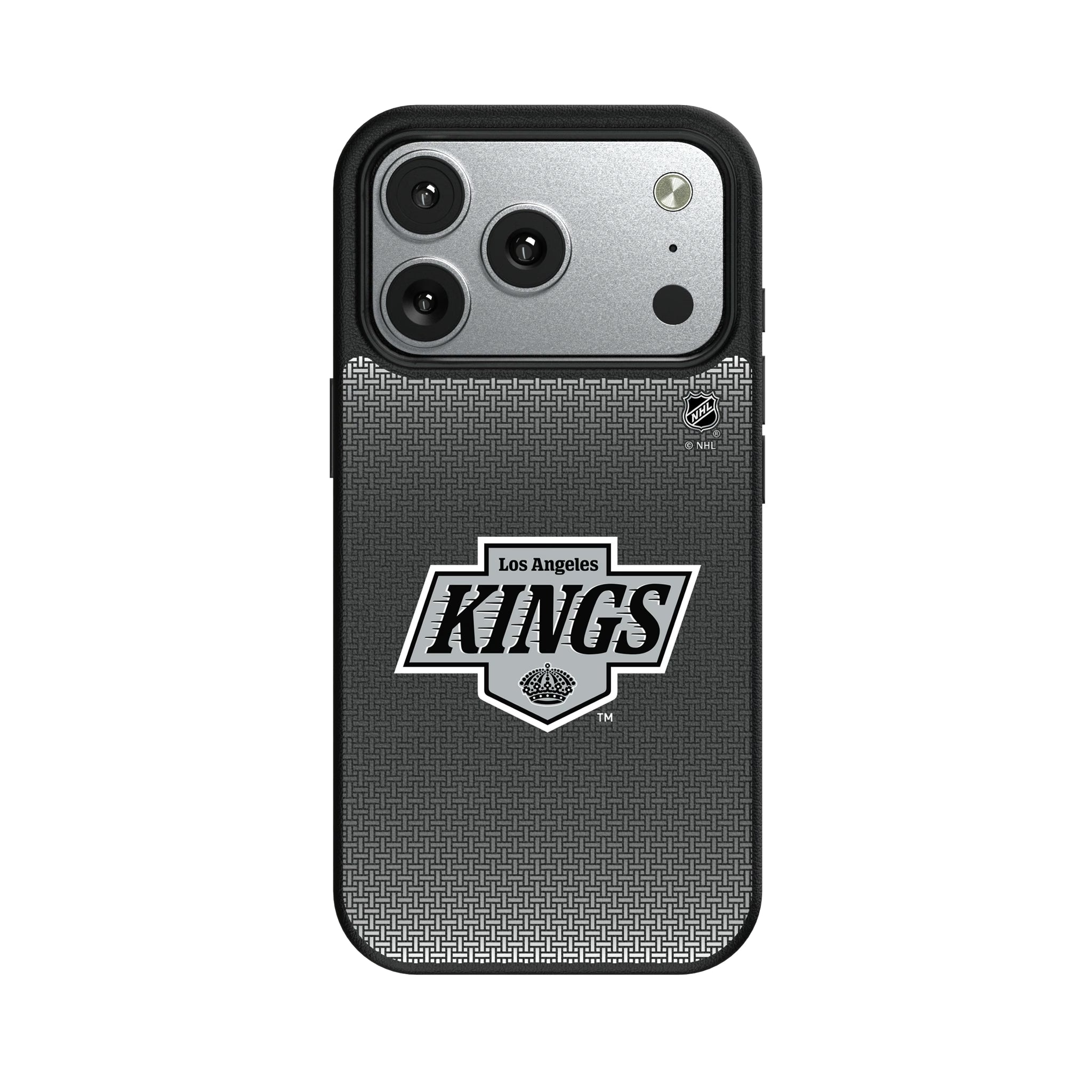 LA Kings Linen iPhone MagSafe Compatible Phone Case for Apple iPhone#Device_iPhone 17 Pro