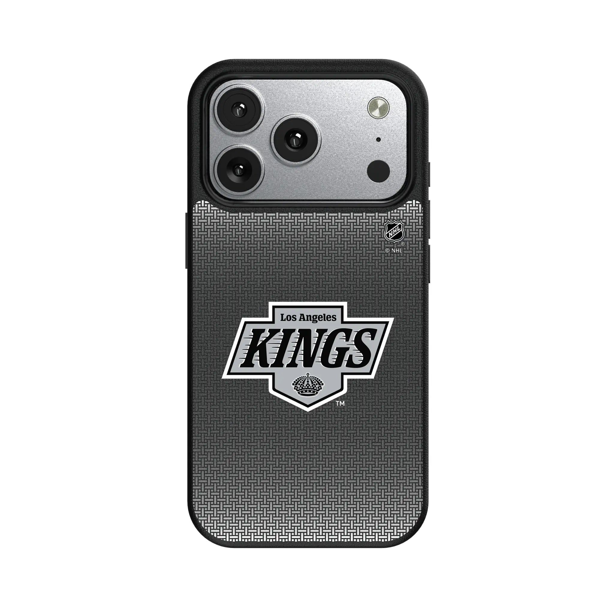 LA Kings Linen iPhone MagSafe Compatible Phone Case for Apple iPhone#Device_iPhone 17 Pro