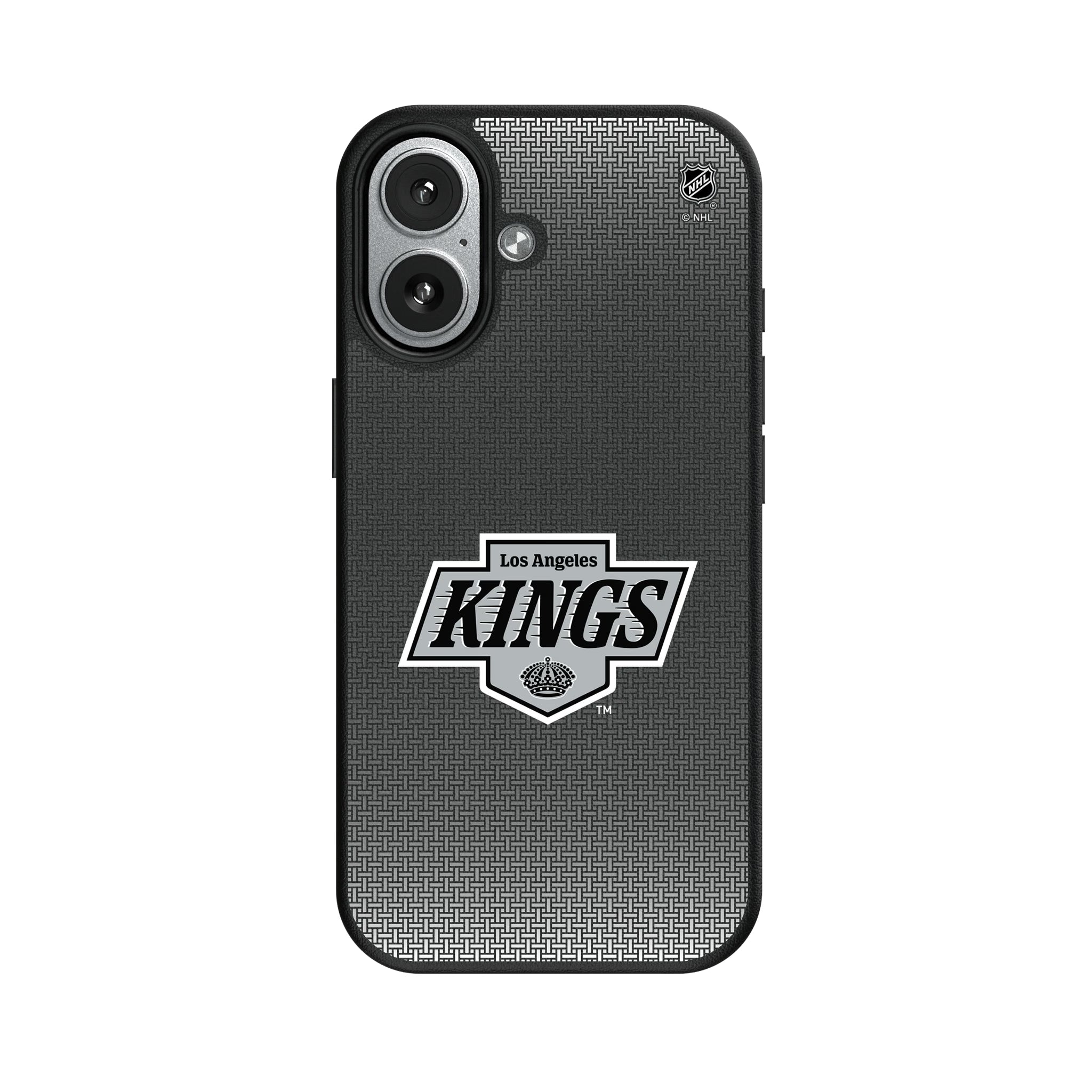 LA Kings Linen iPhone MagSafe Compatible Phone Case for Apple iPhone#Device_iPhone 17