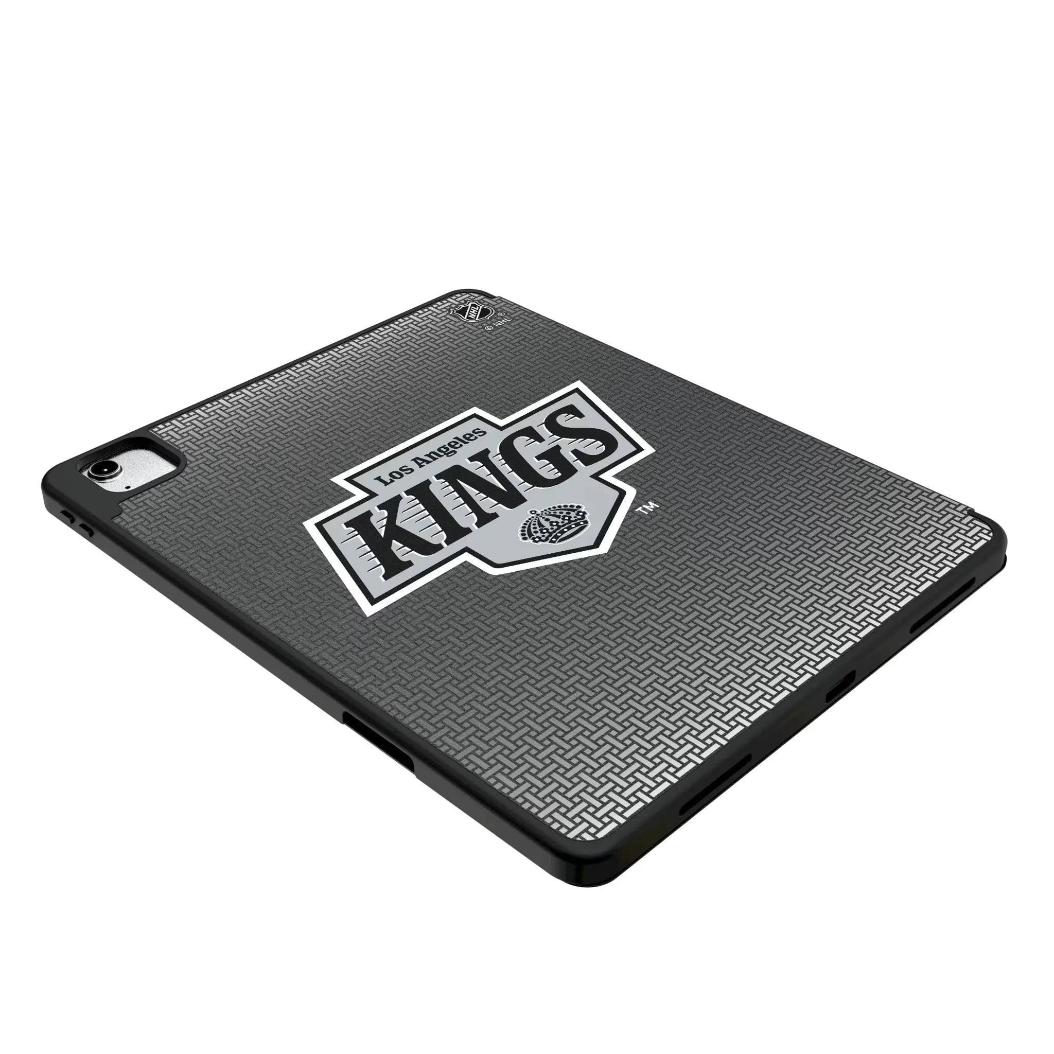 LA Kings Linen iPad Tablet Case for Apple iPad - Isometric View