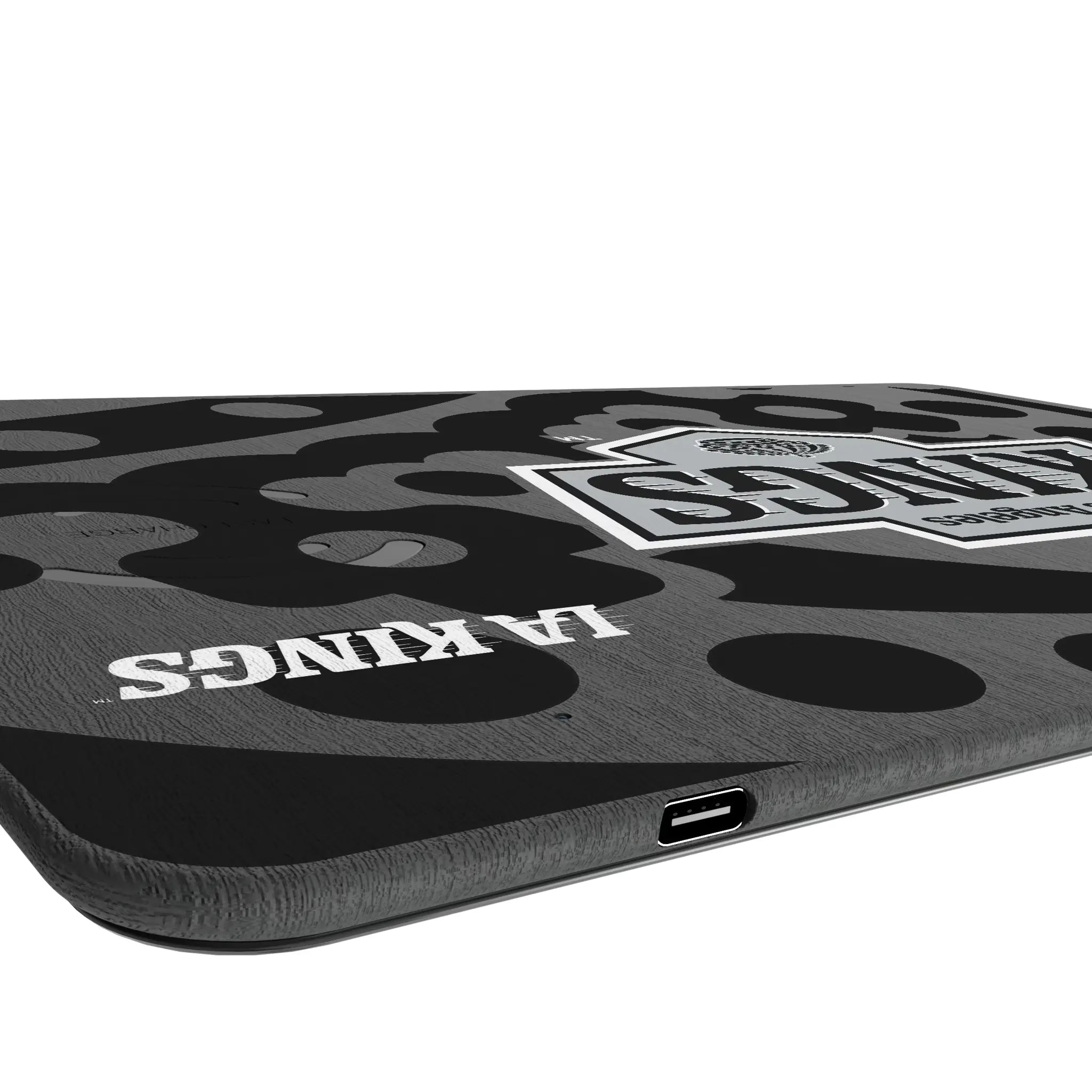 LA Kings Monocolor Tilt 15-Watt Wireless Charger and Mouse Pad