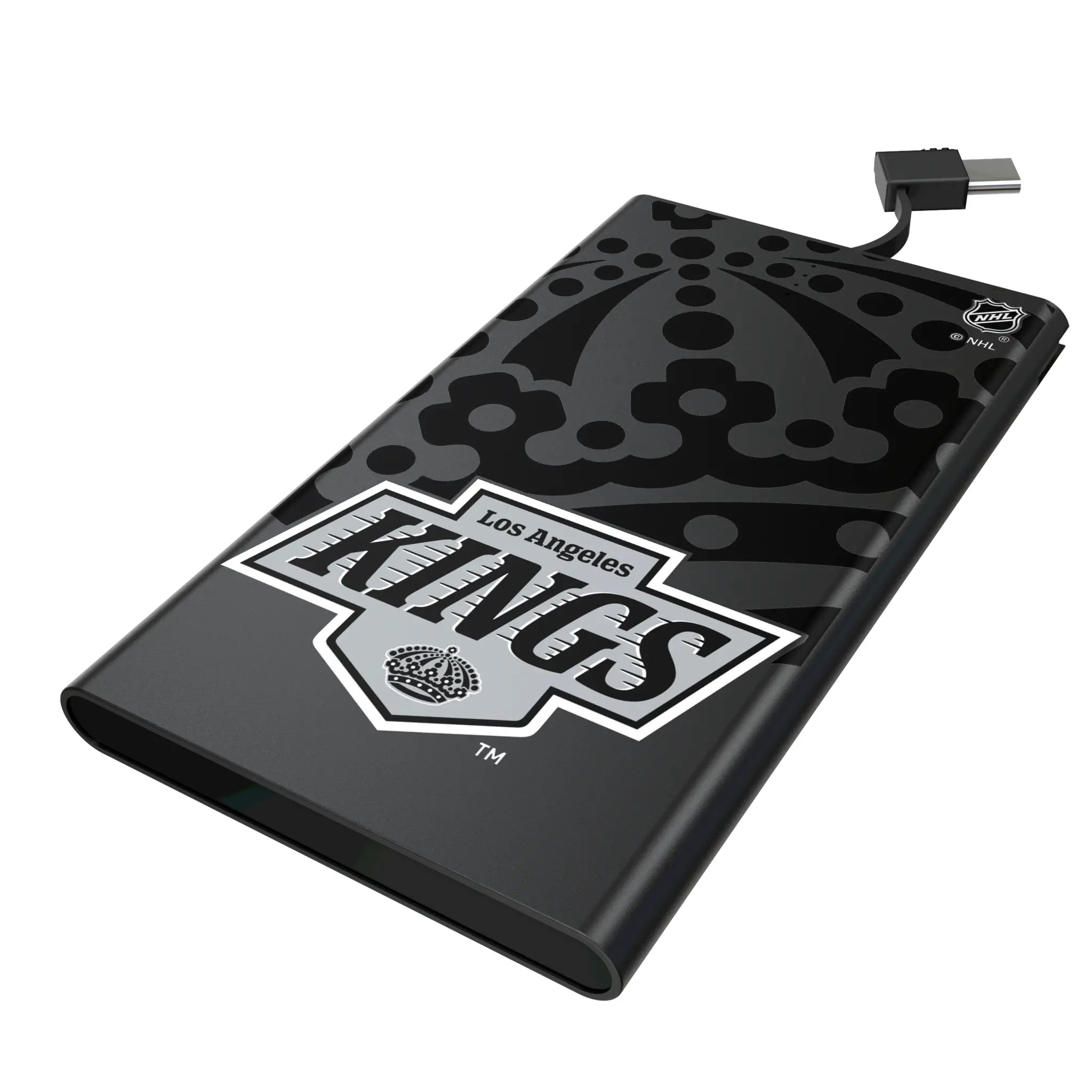 LA Kings Monocolor Tilt 5000mAh Flat Power Bank