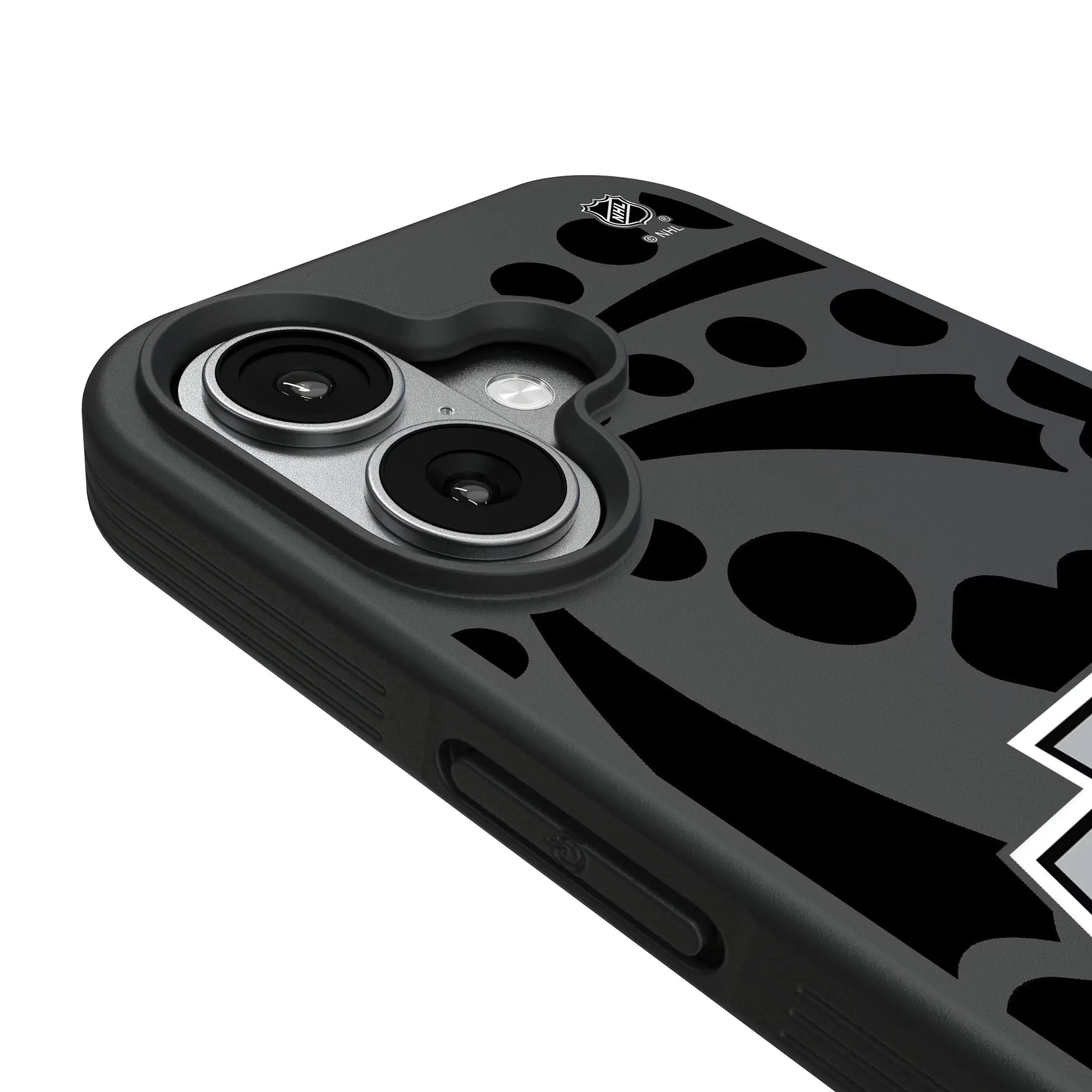 LA Kings Monocolor Tilt iPhone Bump Phone Case for Apple iPhone - Detail#Device_iPhone 17