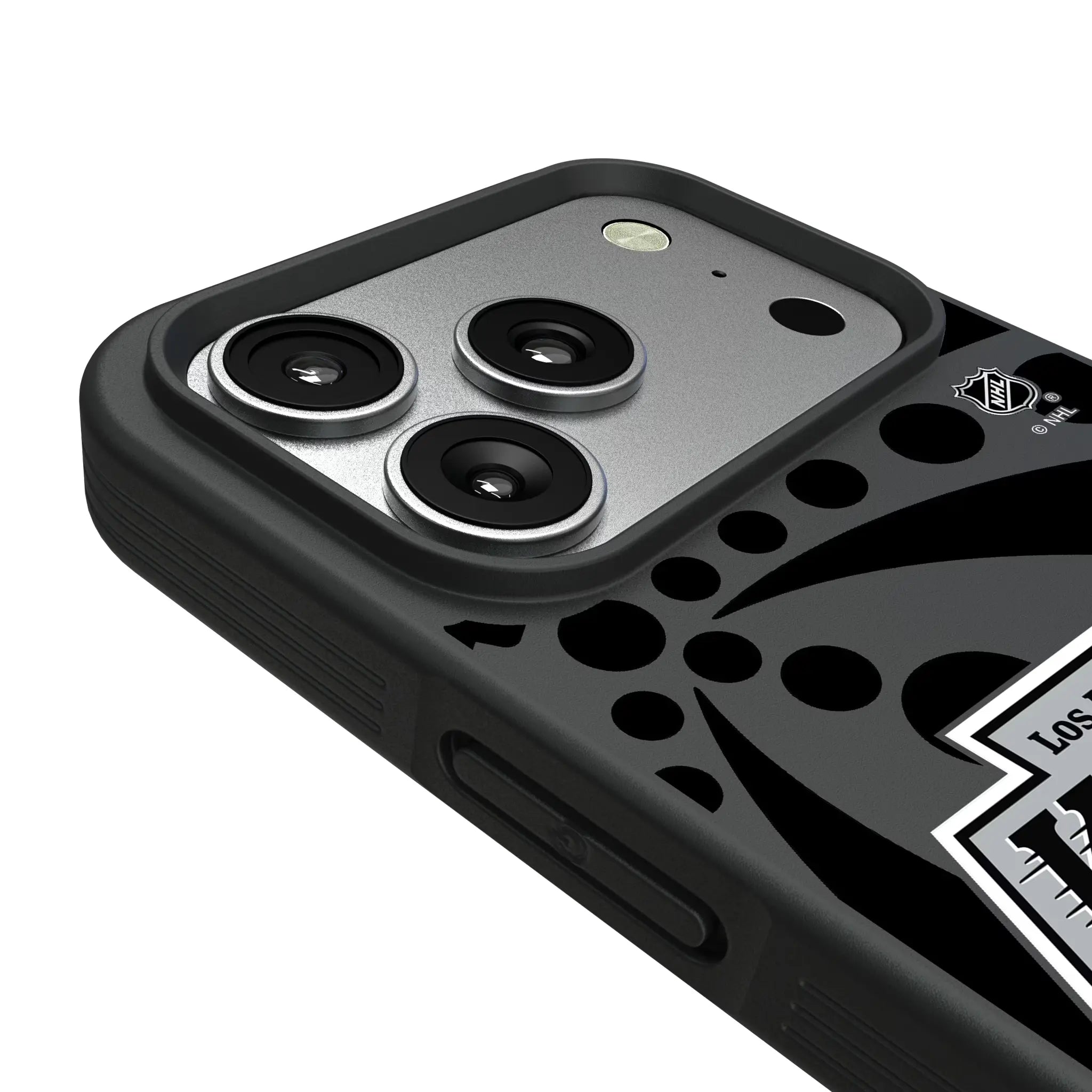 LA Kings Monocolor Tilt iPhone Bump Phone Case for Apple iPhone - Detail#Device_iPhone 17 Pro