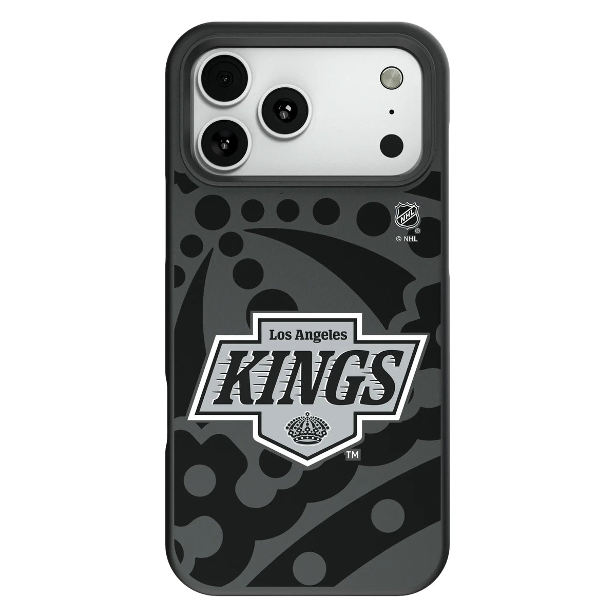 LA Kings Monocolor Tilt Bump Phone Case for Apple iPhone