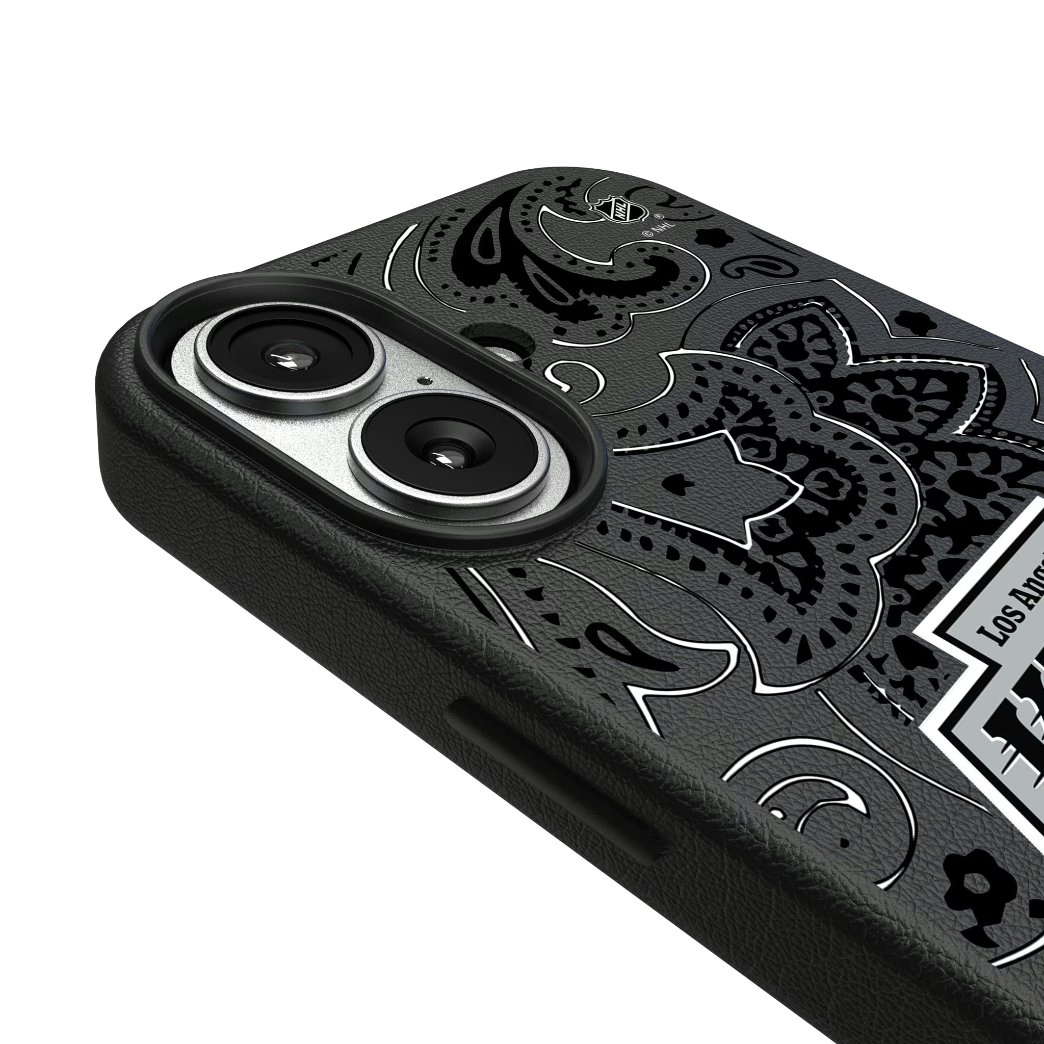 LA Kings Paisley iPhone MagSafe Compatible Phone Case for Apple iPhone - Detail#Device_iPhone 17