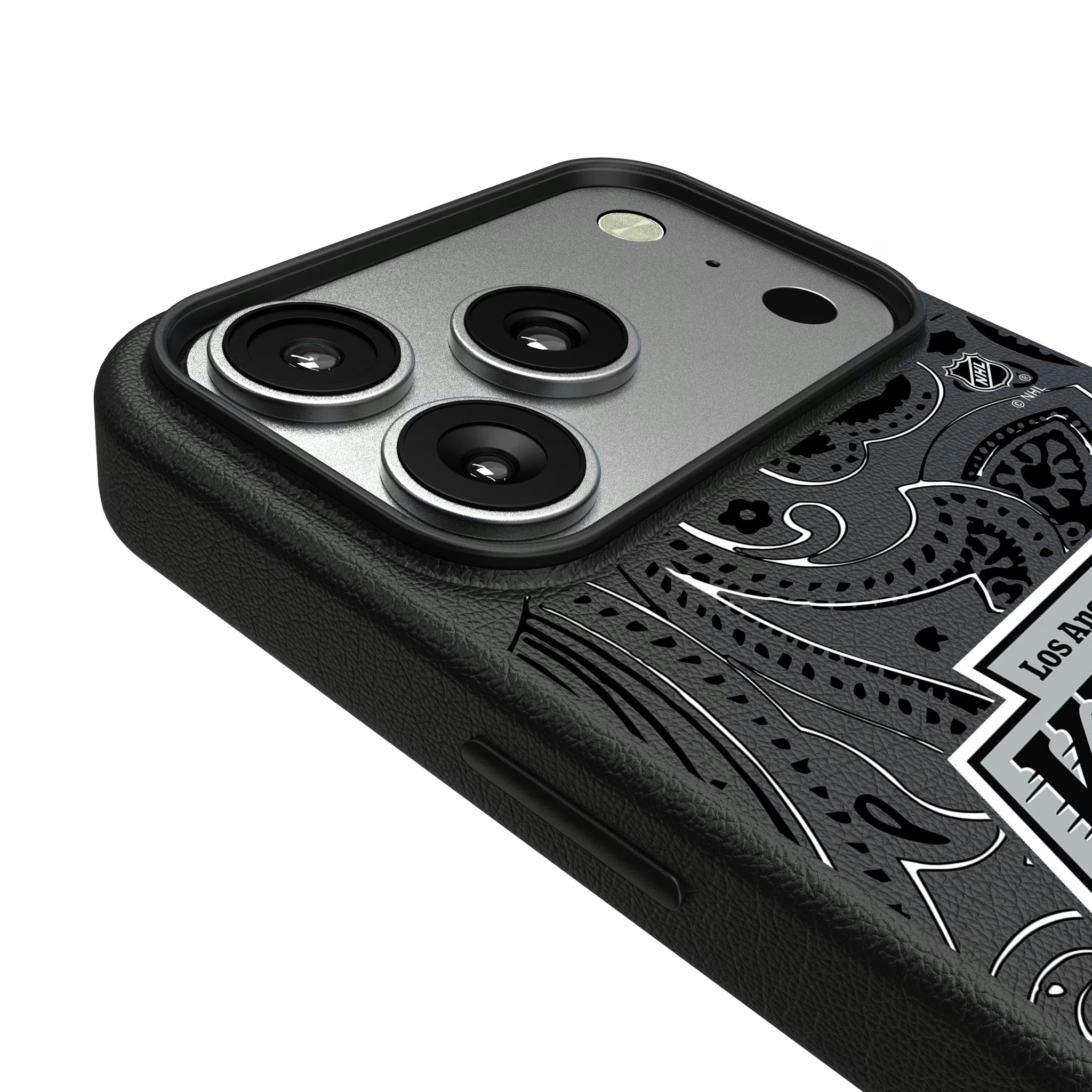 LA Kings Paisley iPhone MagSafe Compatible Phone Case for Apple iPhone - Detail#Device_iPhone 17 Pro