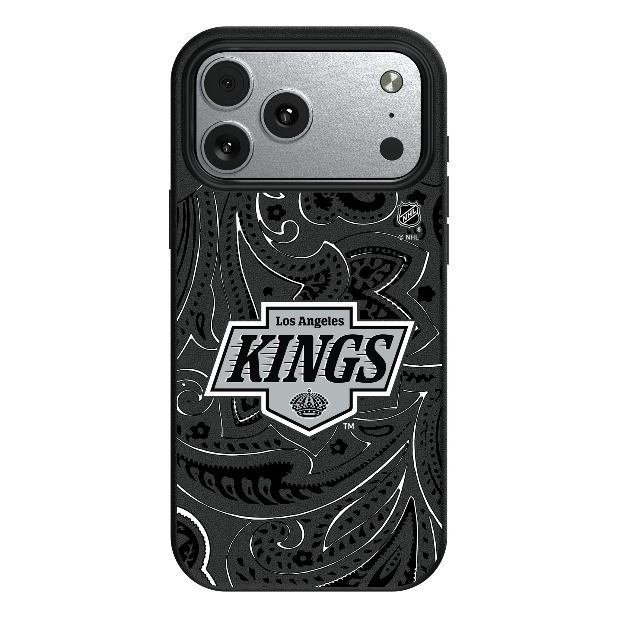 LA Kings Paisley iPhone MagSafe Compatible Phone Case for Apple iPhone#Device_iPhone 17 Pro Max