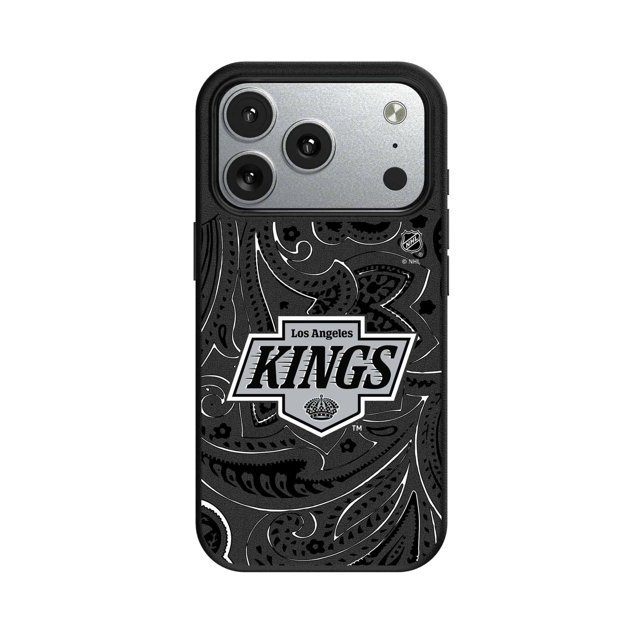 LA Kings Paisley iPhone MagSafe Compatible Phone Case for Apple iPhone#Device_iPhone 17 Pro