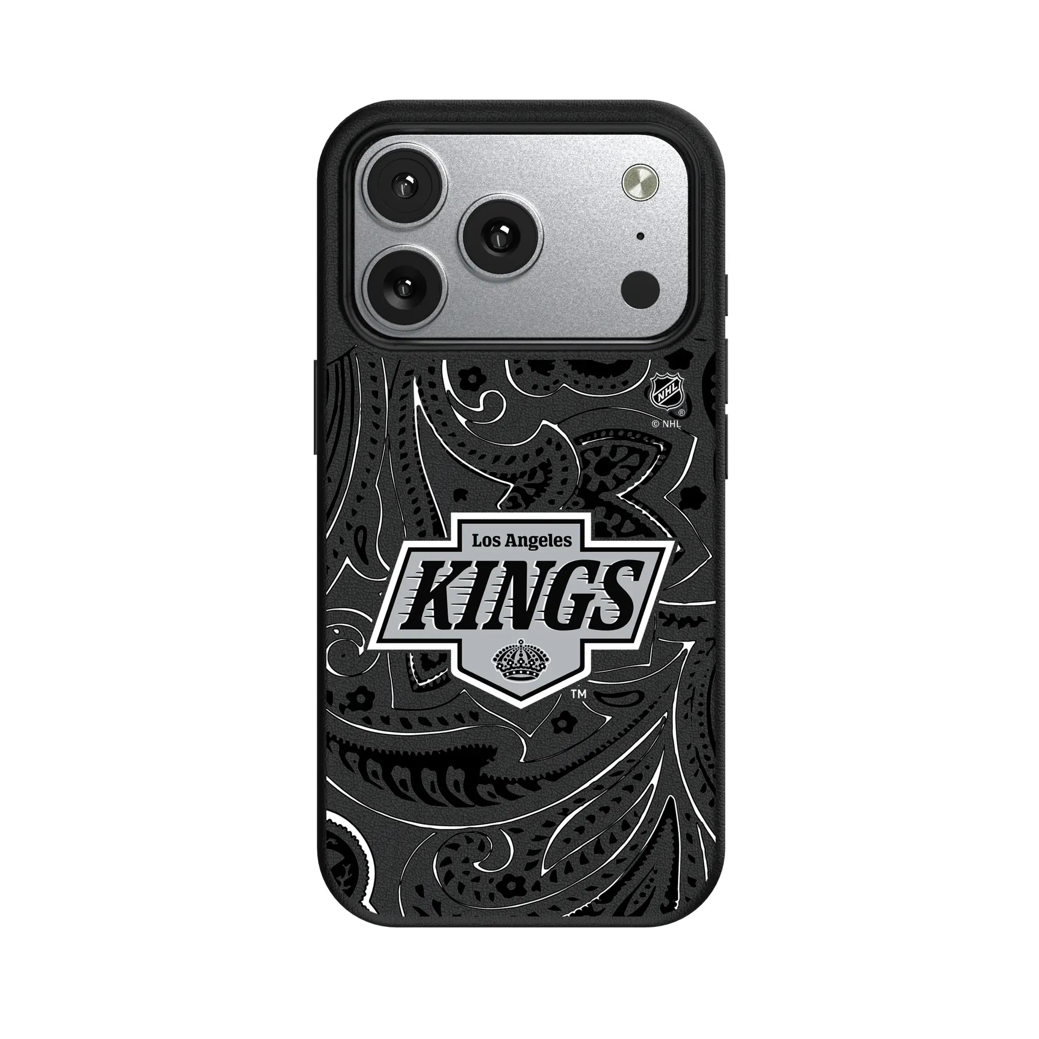 LA Kings Paisley iPhone MagSafe Compatible Phone Case for Apple iPhone#Device_iPhone 17 Pro