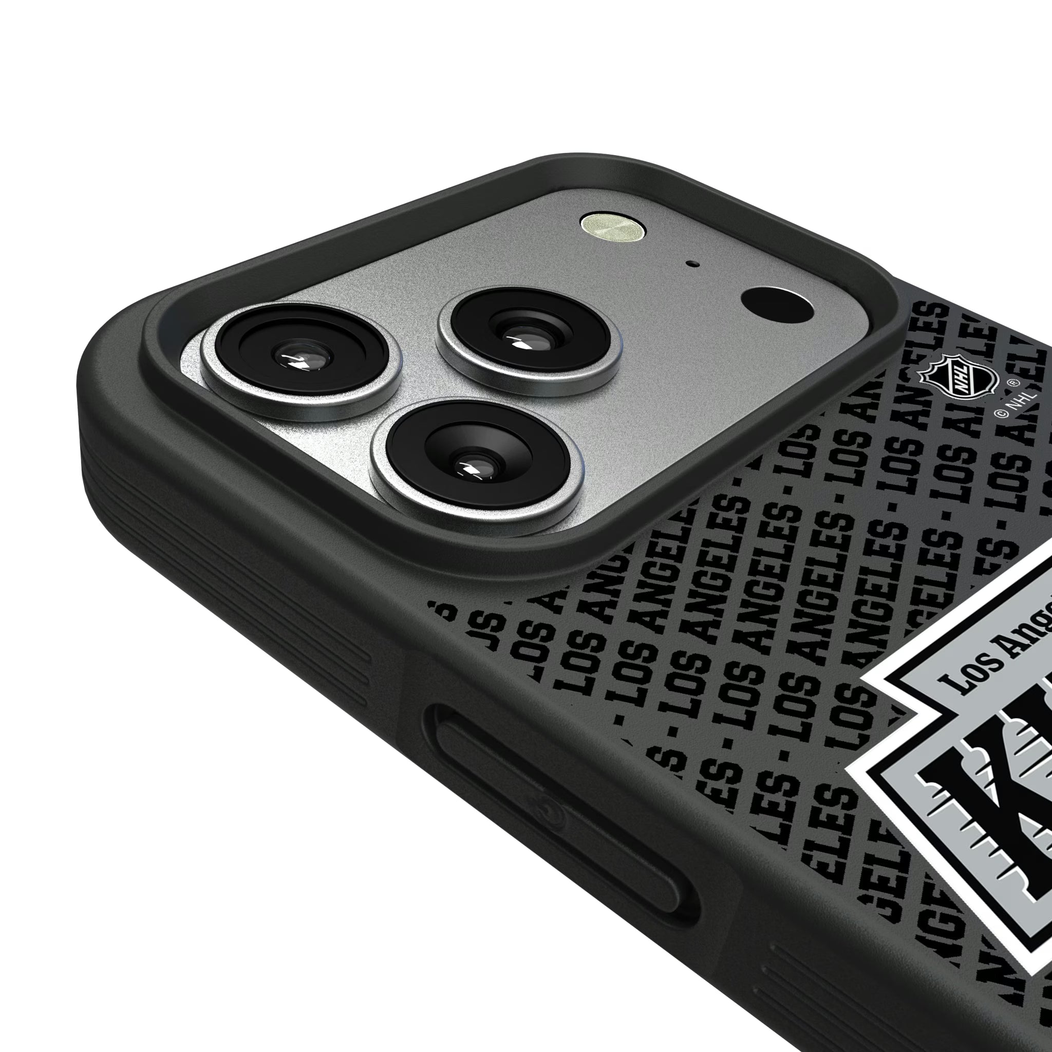 LA Kings Personalized EndZone Plus iPhone Bump Phone Case for Apple iPhone - Detail#Device_iPhone 17 Pro